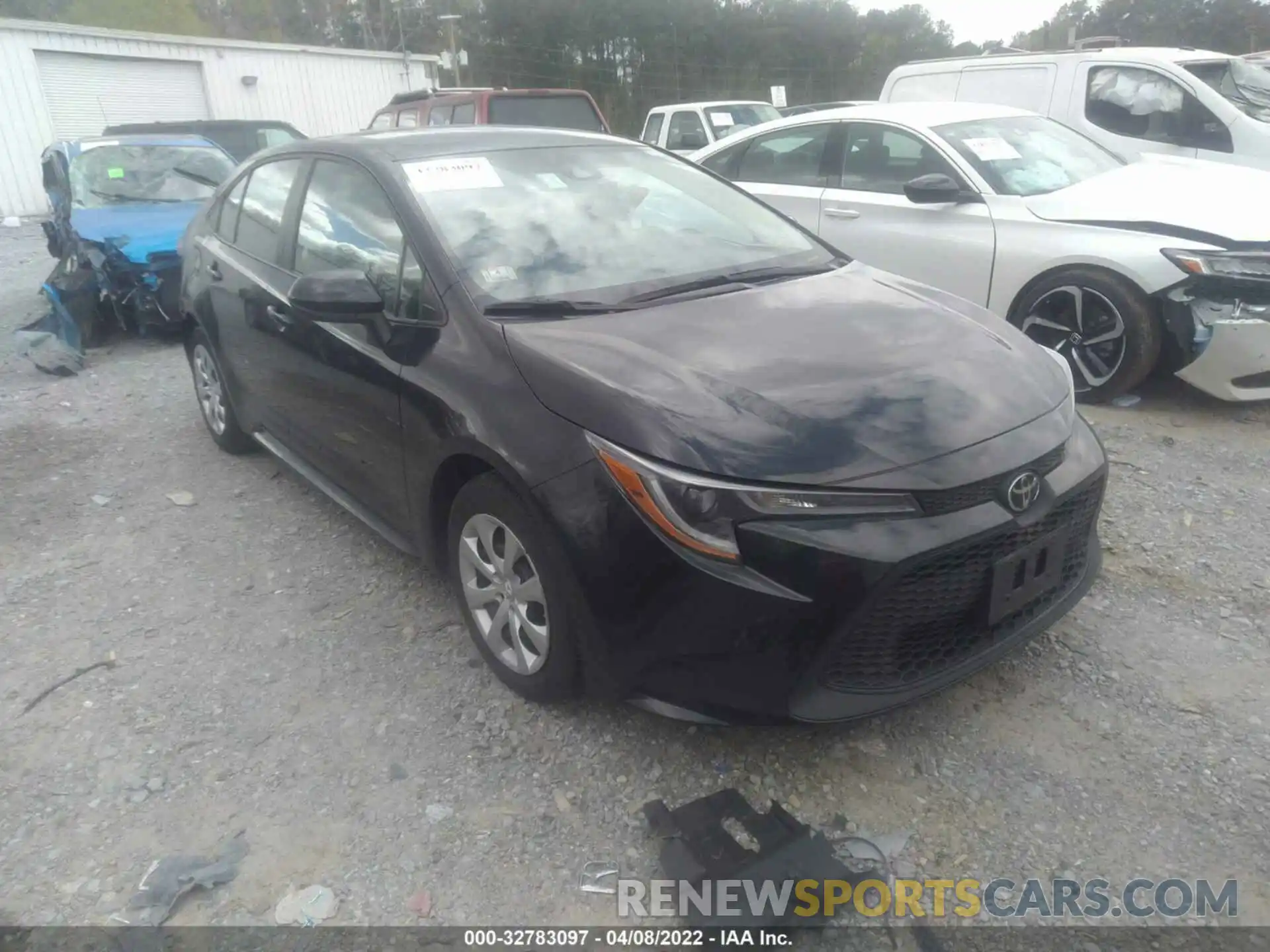 1 Photograph of a damaged car 5YFEPMAE1MP232265 TOYOTA COROLLA 2021