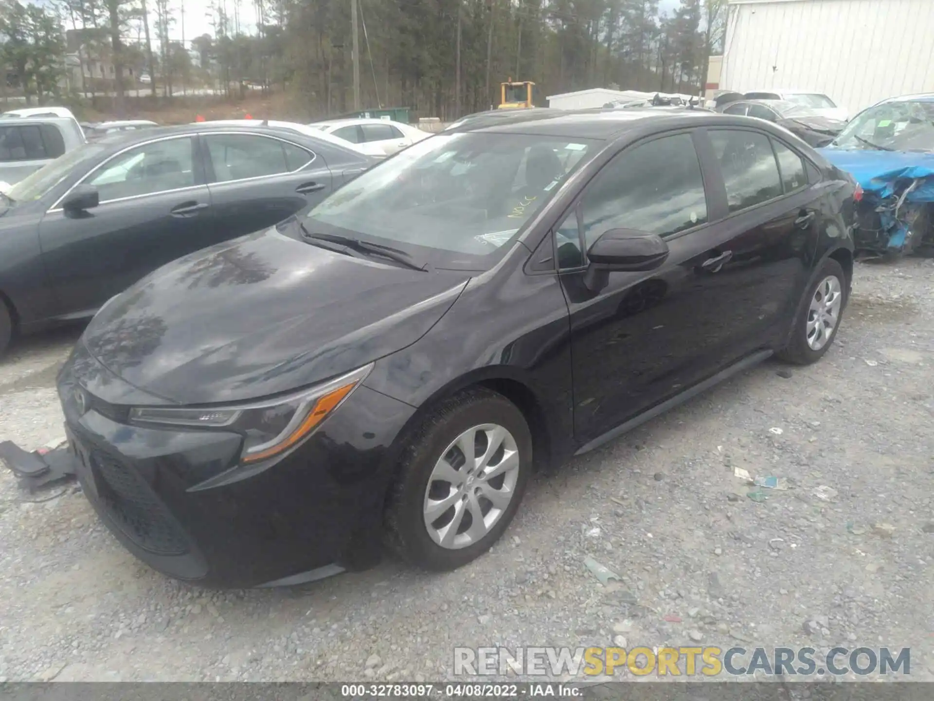 2 Photograph of a damaged car 5YFEPMAE1MP232265 TOYOTA COROLLA 2021