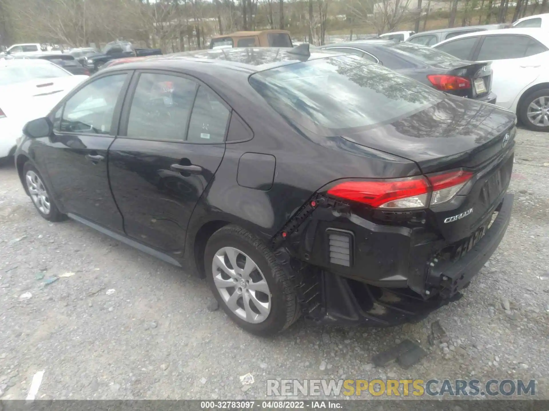 3 Photograph of a damaged car 5YFEPMAE1MP232265 TOYOTA COROLLA 2021