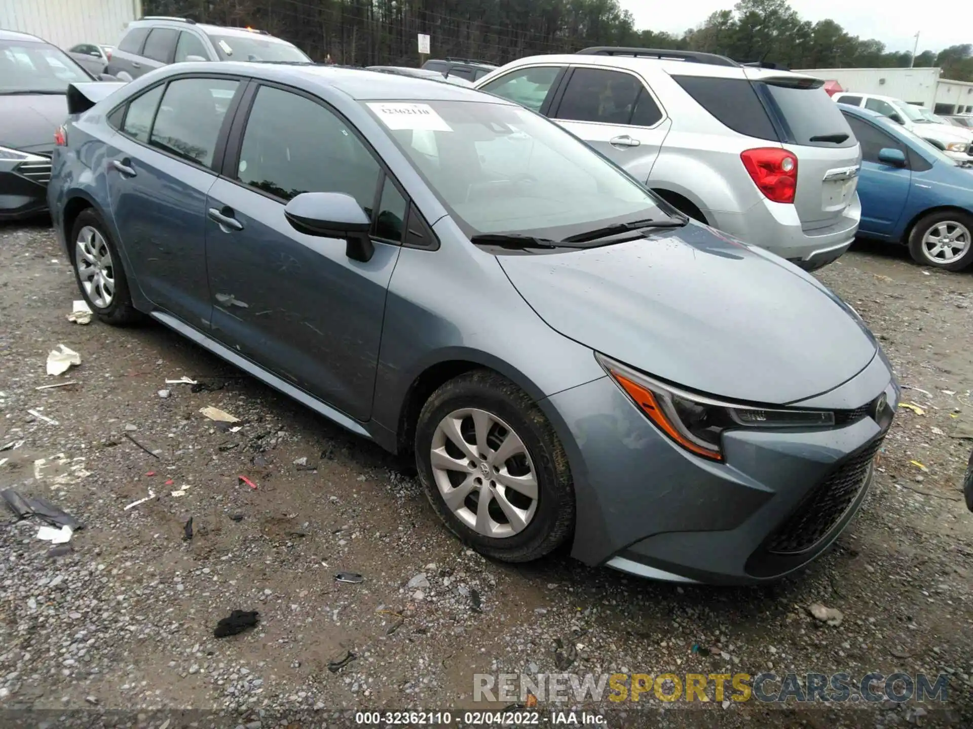 1 Photograph of a damaged car 5YFEPMAE1MP232640 TOYOTA COROLLA 2021