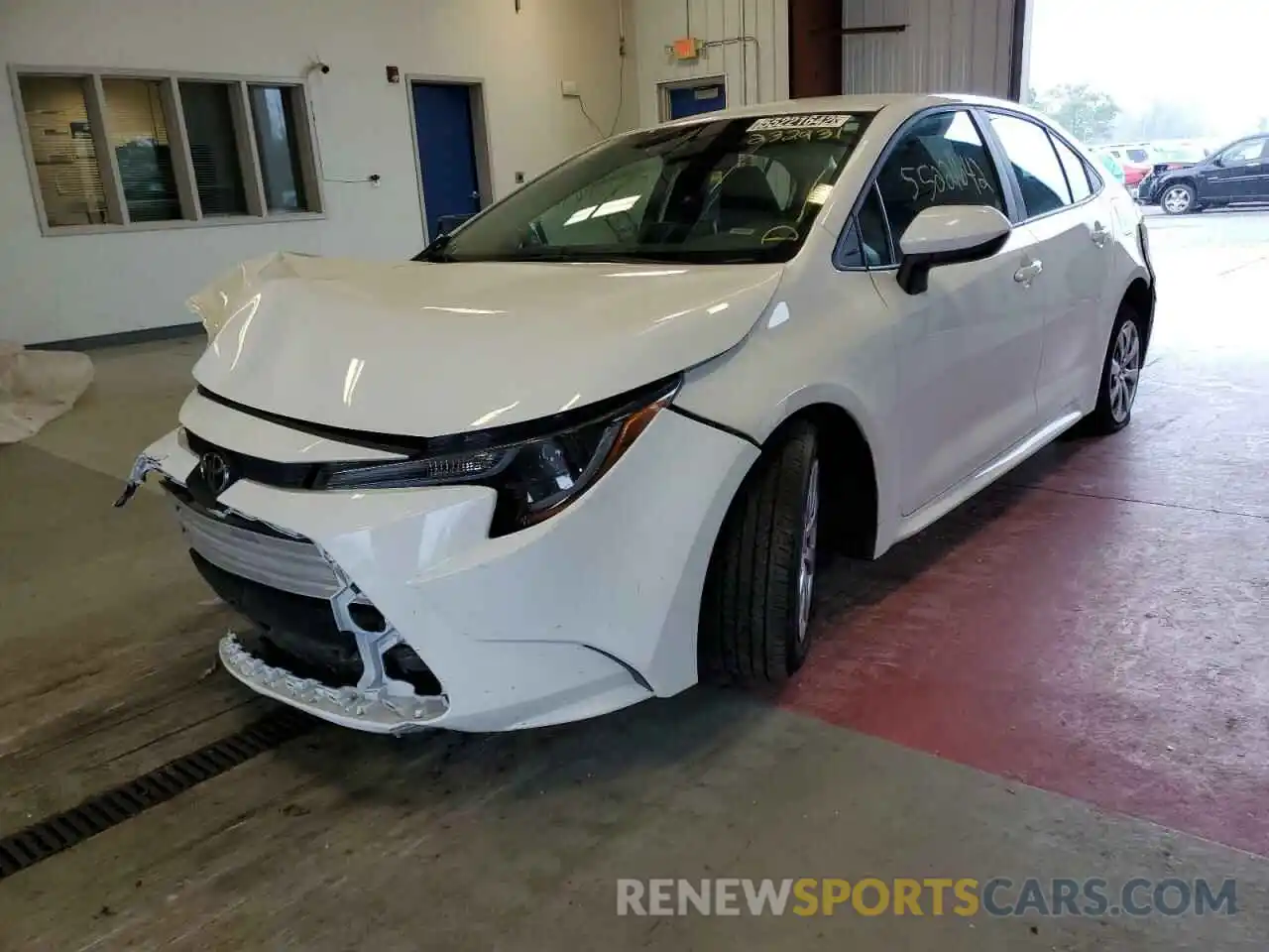 2 Photograph of a damaged car 5YFEPMAE1MP232931 TOYOTA COROLLA 2021