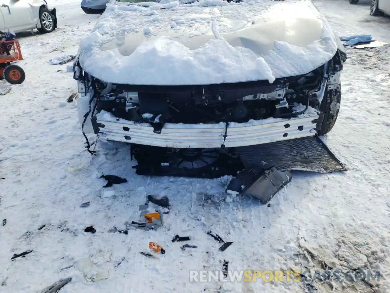 9 Photograph of a damaged car 5YFEPMAE1MP234159 TOYOTA COROLLA 2021