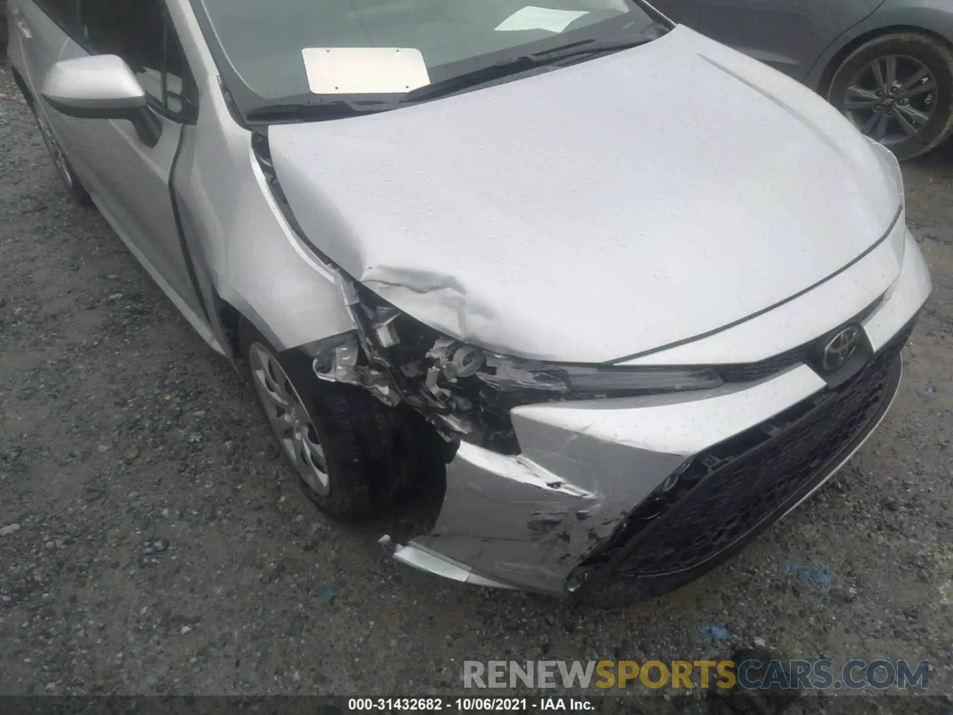 6 Photograph of a damaged car 5YFEPMAE1MP234310 TOYOTA COROLLA 2021