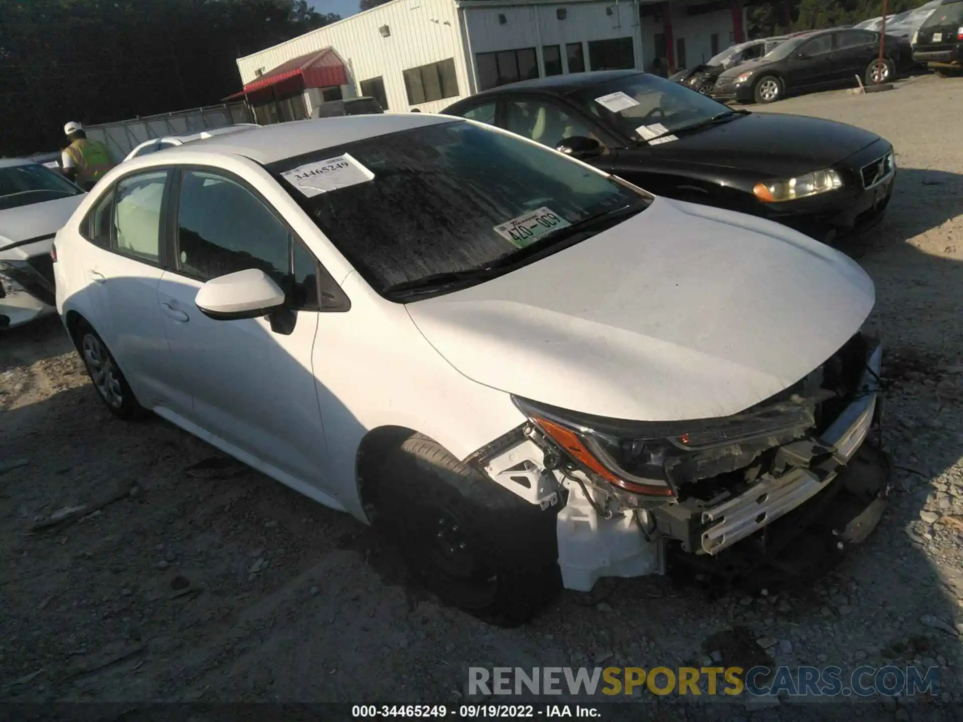 1 Photograph of a damaged car 5YFEPMAE1MP234680 TOYOTA COROLLA 2021