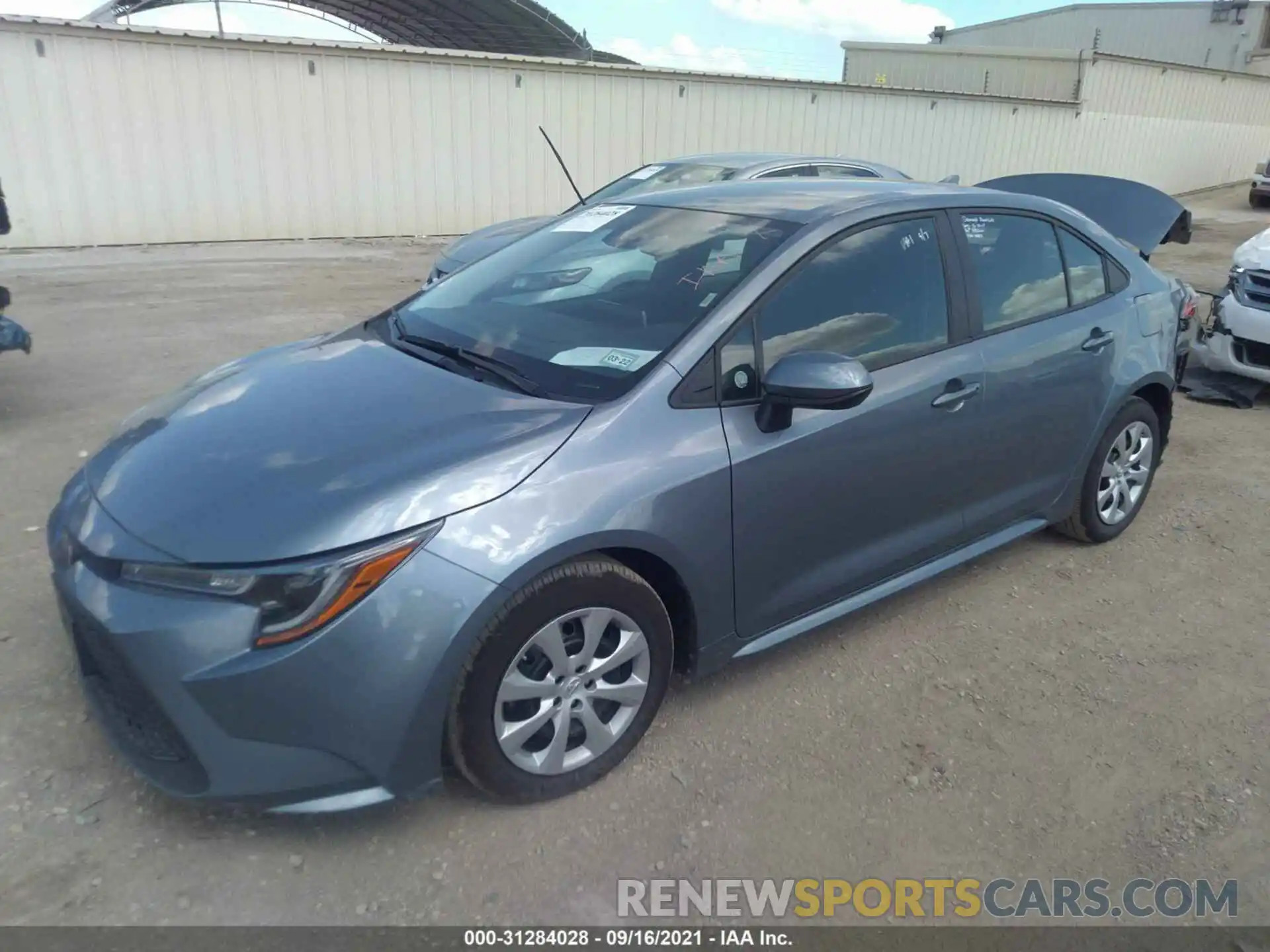 2 Photograph of a damaged car 5YFEPMAE1MP235103 TOYOTA COROLLA 2021