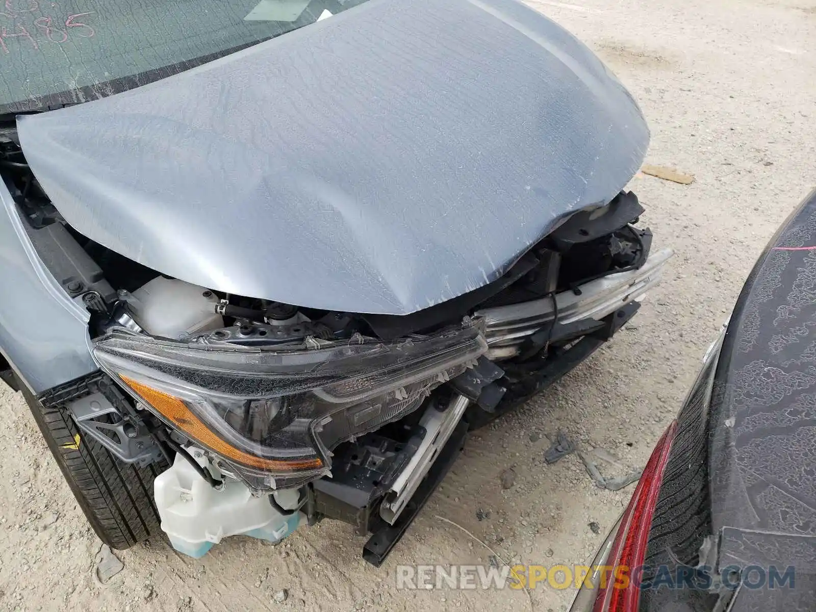 9 Photograph of a damaged car 5YFEPMAE1MP235179 TOYOTA COROLLA 2021