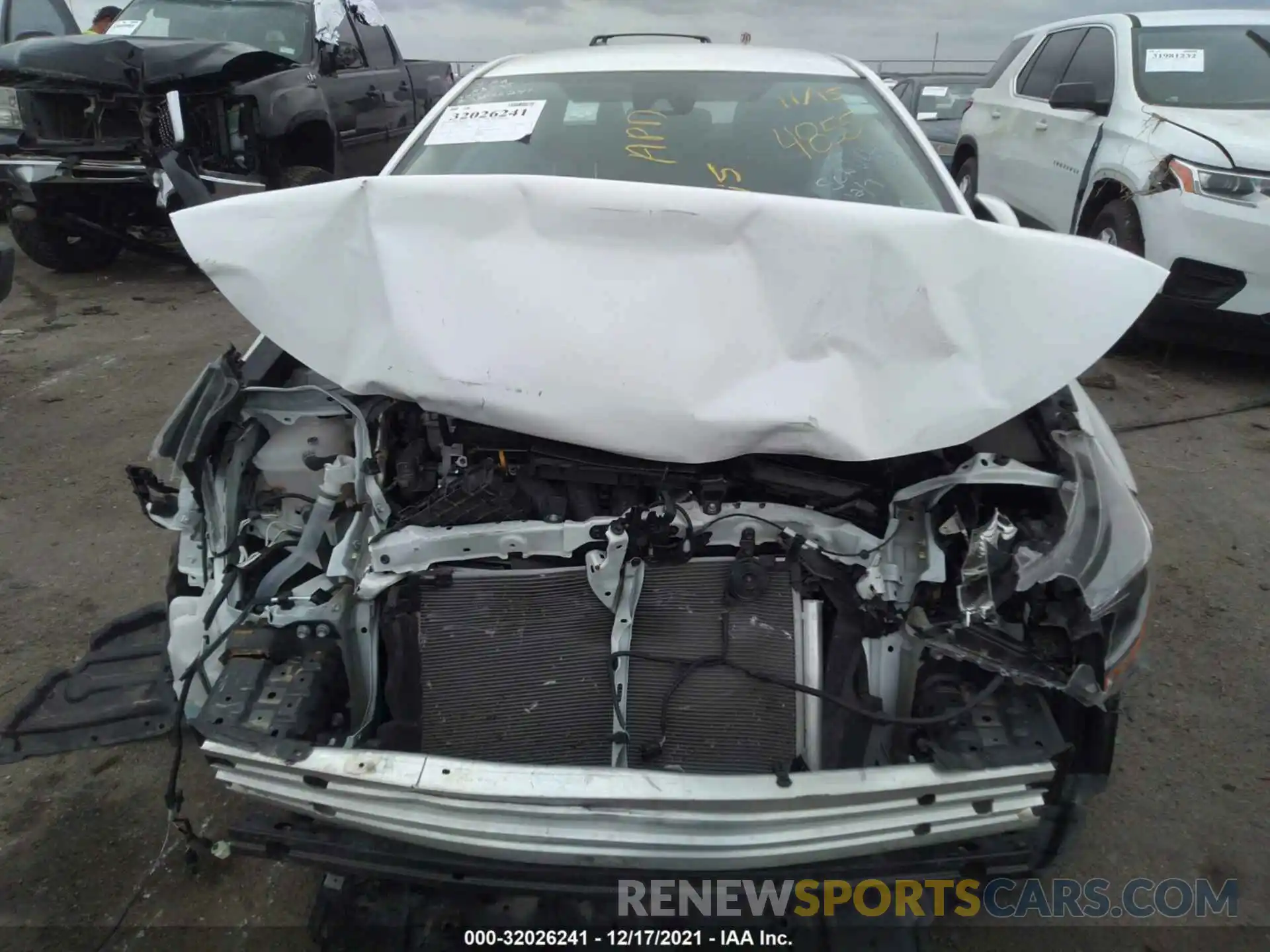 6 Photograph of a damaged car 5YFEPMAE1MP235392 TOYOTA COROLLA 2021