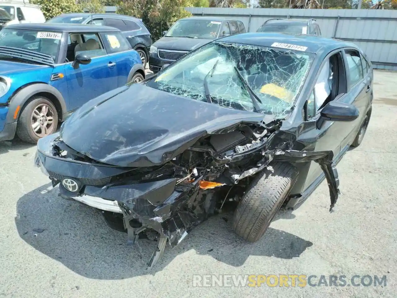 2 Photograph of a damaged car 5YFEPMAE1MP239720 TOYOTA COROLLA 2021