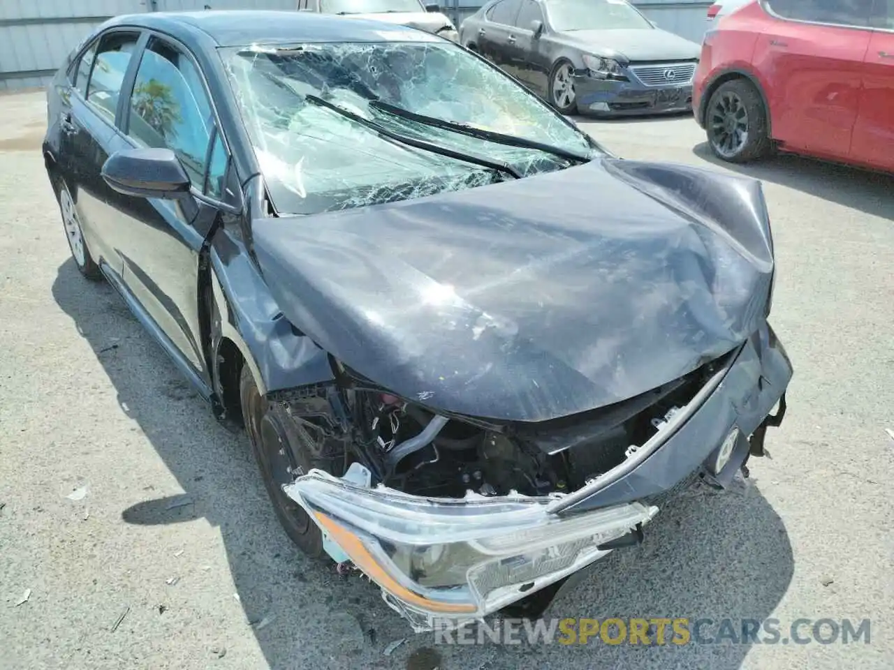 9 Photograph of a damaged car 5YFEPMAE1MP239720 TOYOTA COROLLA 2021