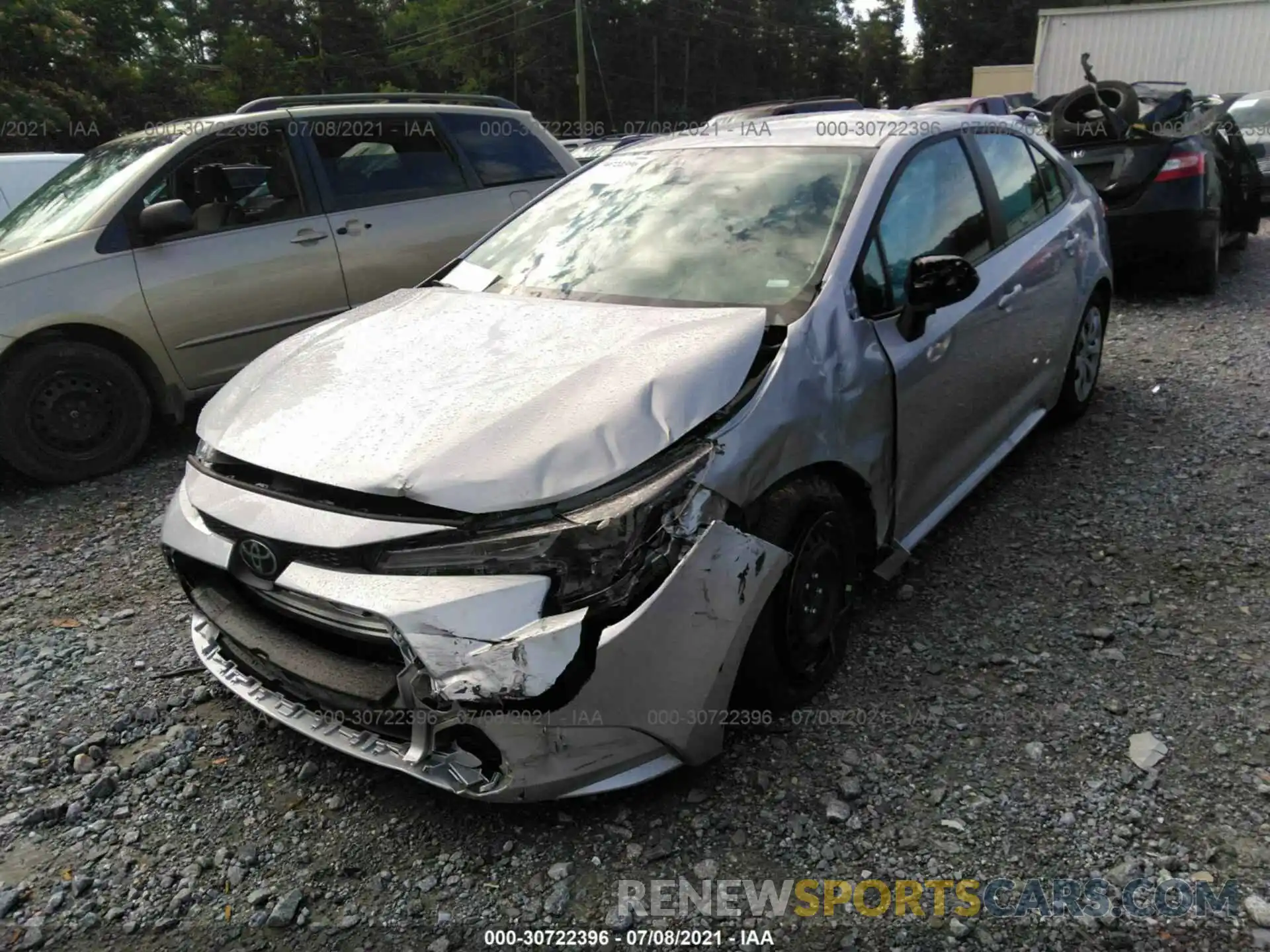 6 Photograph of a damaged car 5YFEPMAE1MP240026 TOYOTA COROLLA 2021