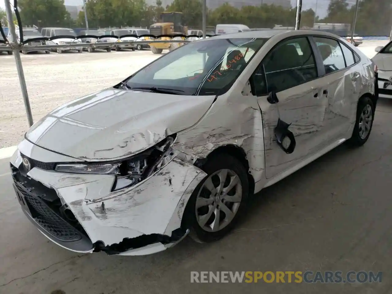 9 Photograph of a damaged car 5YFEPMAE1MP244917 TOYOTA COROLLA 2021