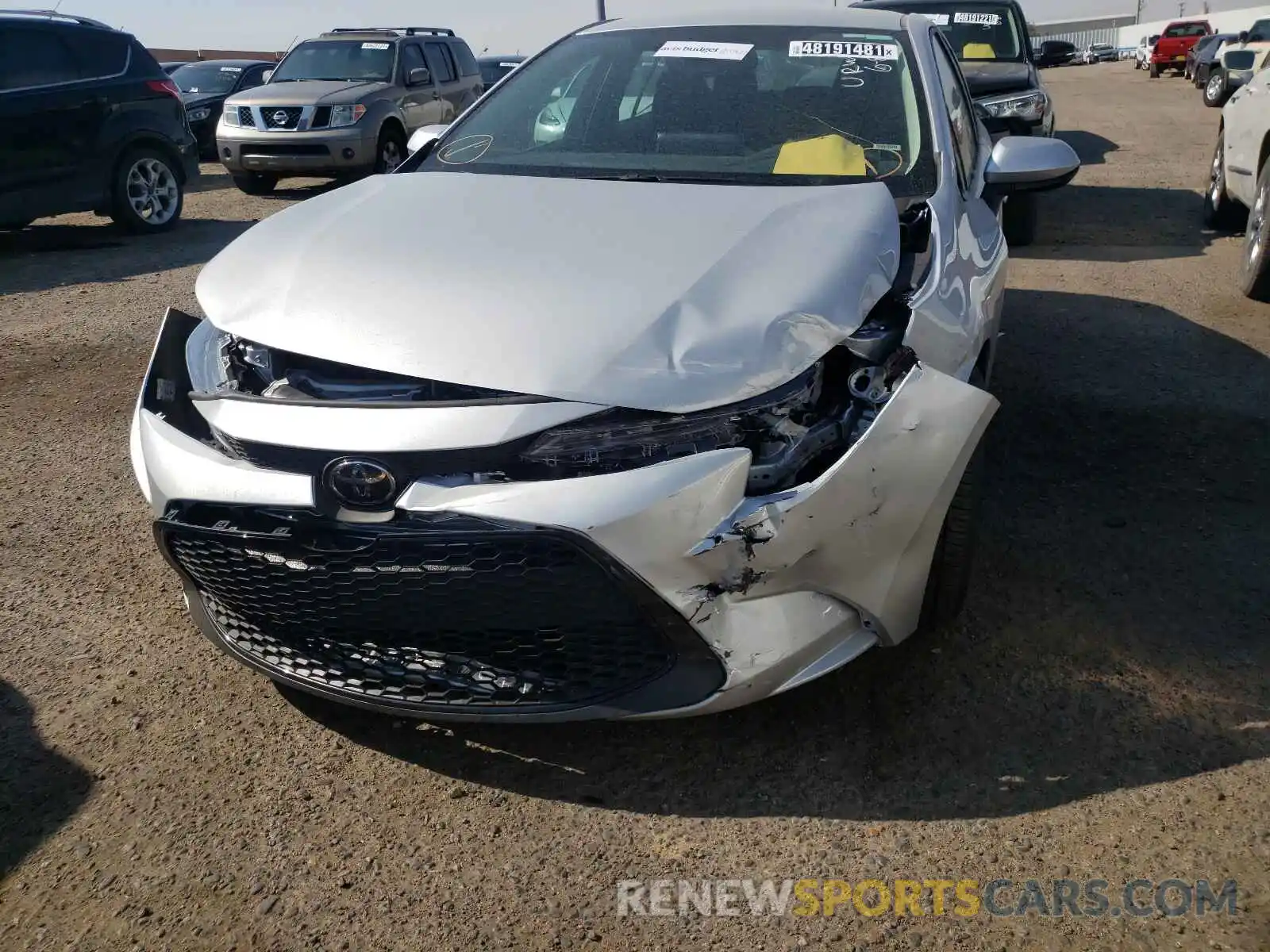 9 Photograph of a damaged car 5YFEPMAE1MP244920 TOYOTA COROLLA 2021