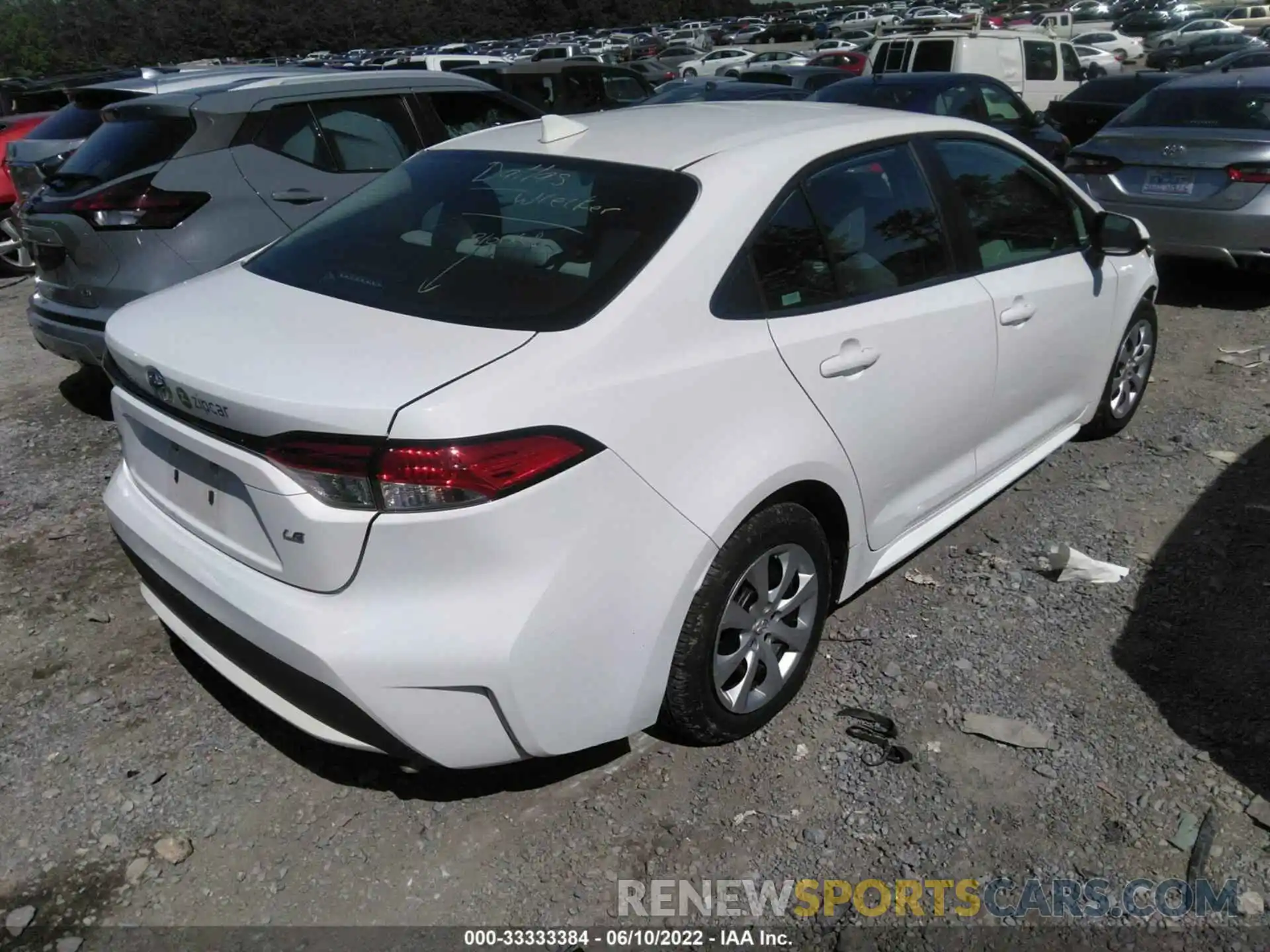 4 Photograph of a damaged car 5YFEPMAE1MP244979 TOYOTA COROLLA 2021