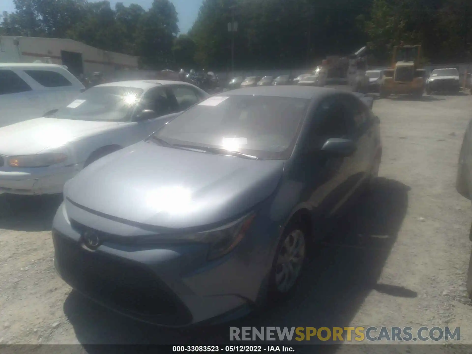 2 Photograph of a damaged car 5YFEPMAE1MP245761 TOYOTA COROLLA 2021