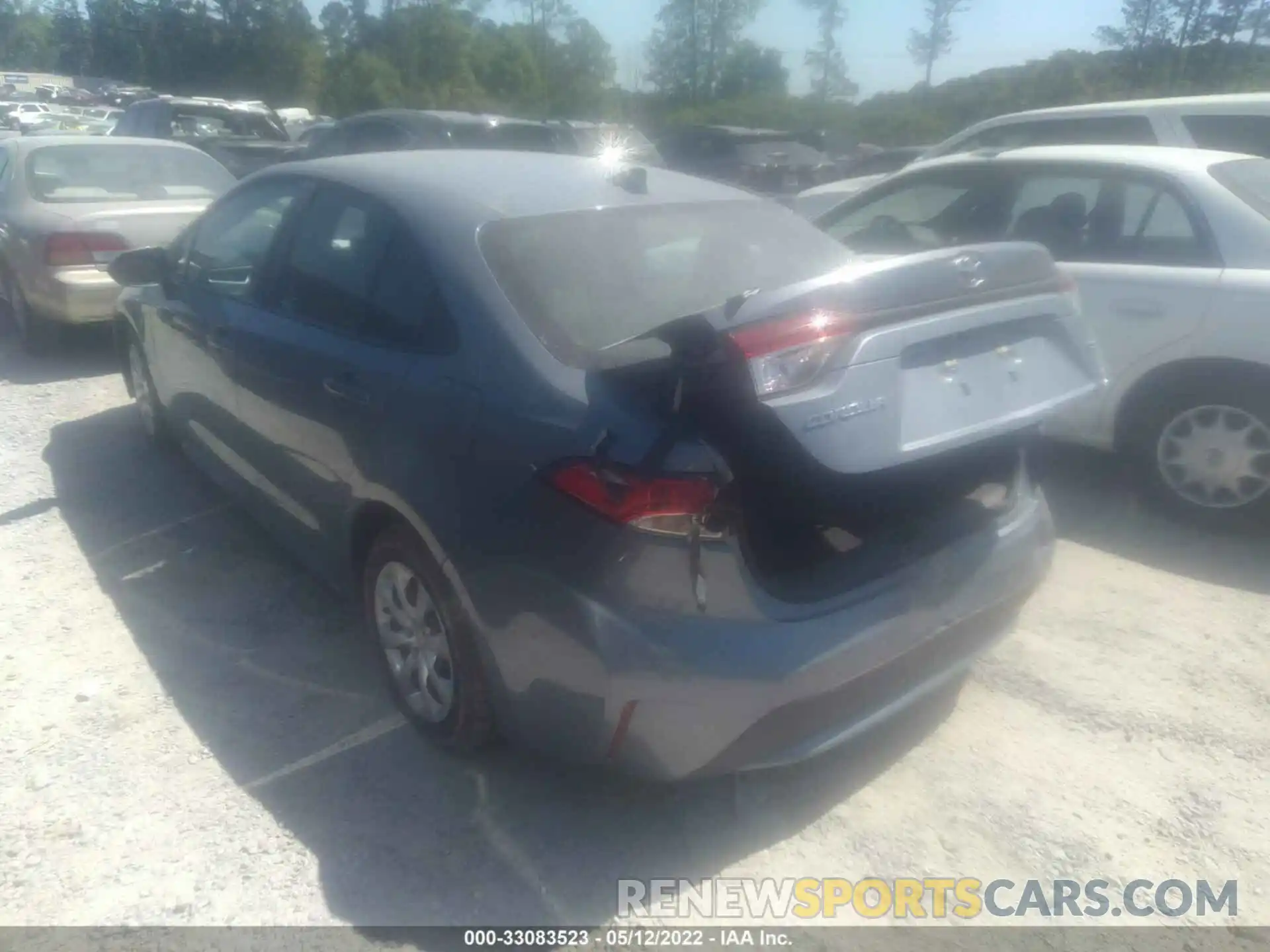 3 Photograph of a damaged car 5YFEPMAE1MP245761 TOYOTA COROLLA 2021