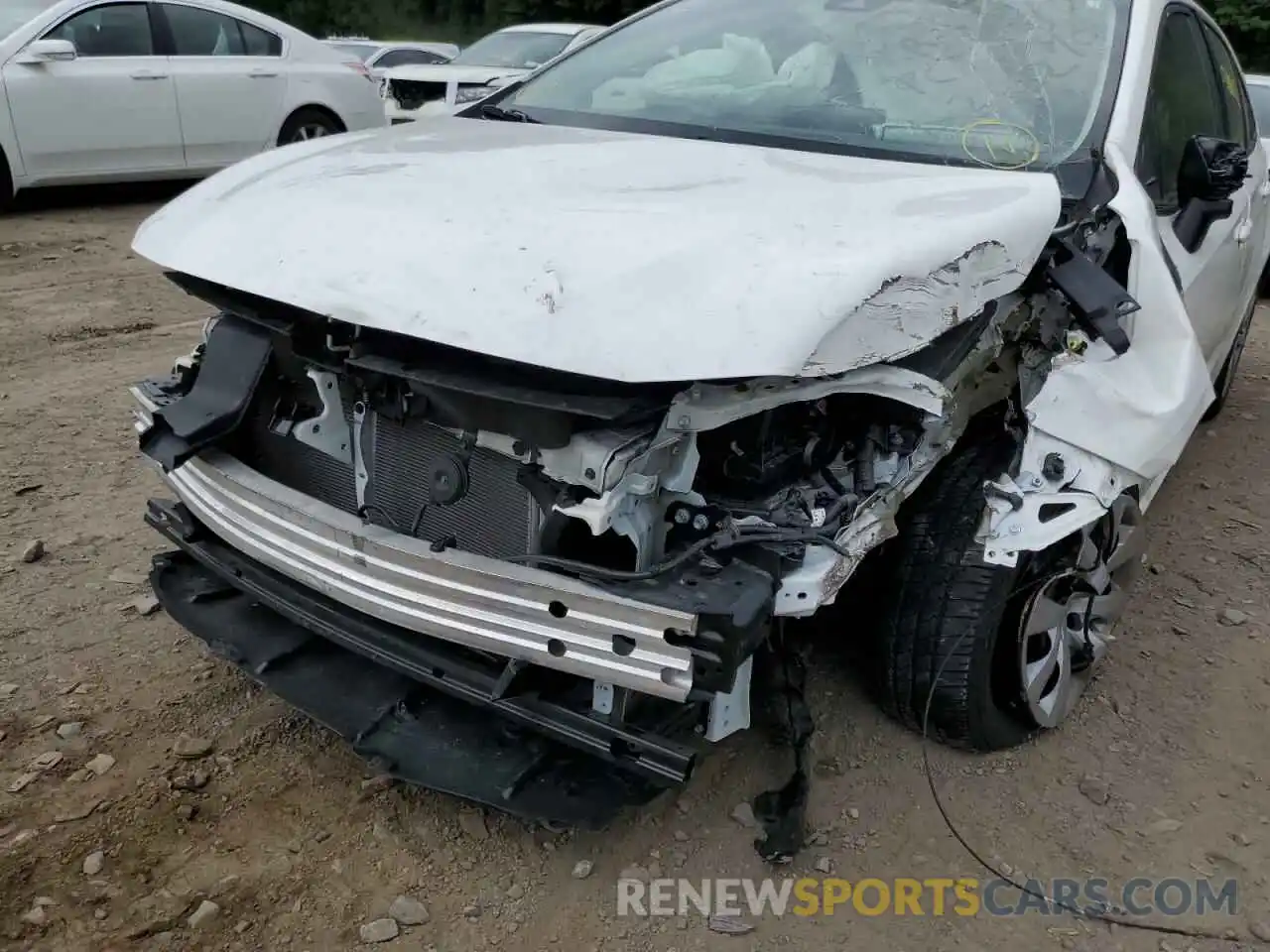 9 Photograph of a damaged car 5YFEPMAE1MP246876 TOYOTA COROLLA 2021