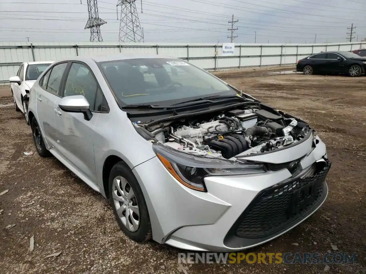 1 Photograph of a damaged car 5YFEPMAE1MP247333 TOYOTA COROLLA 2021