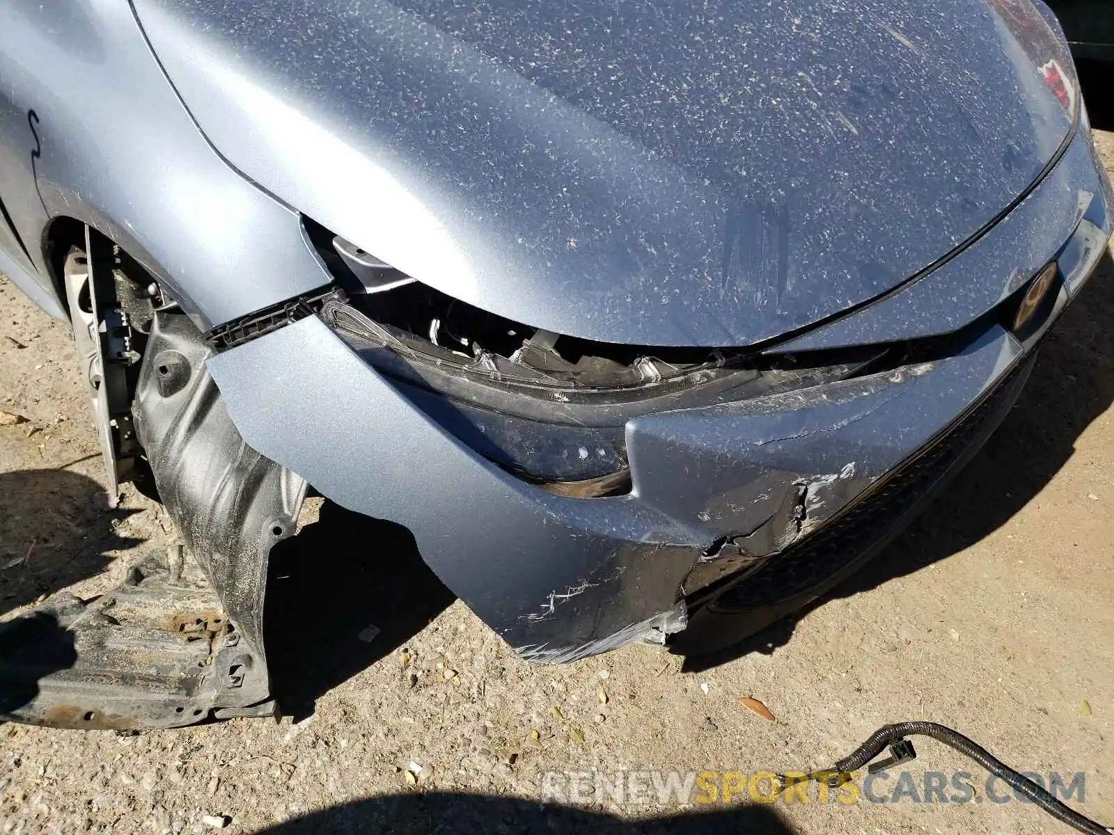 9 Photograph of a damaged car 5YFEPMAE1MP248465 TOYOTA COROLLA 2021