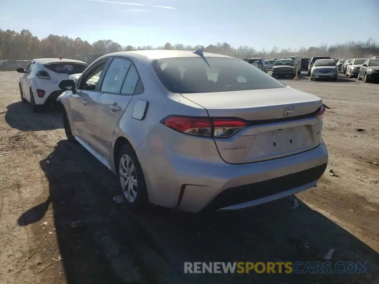 3 Photograph of a damaged car 5YFEPMAE1MP248692 TOYOTA COROLLA 2021