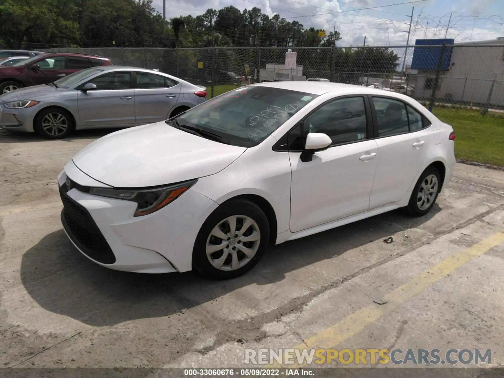 2 Photograph of a damaged car 5YFEPMAE1MP249194 TOYOTA COROLLA 2021