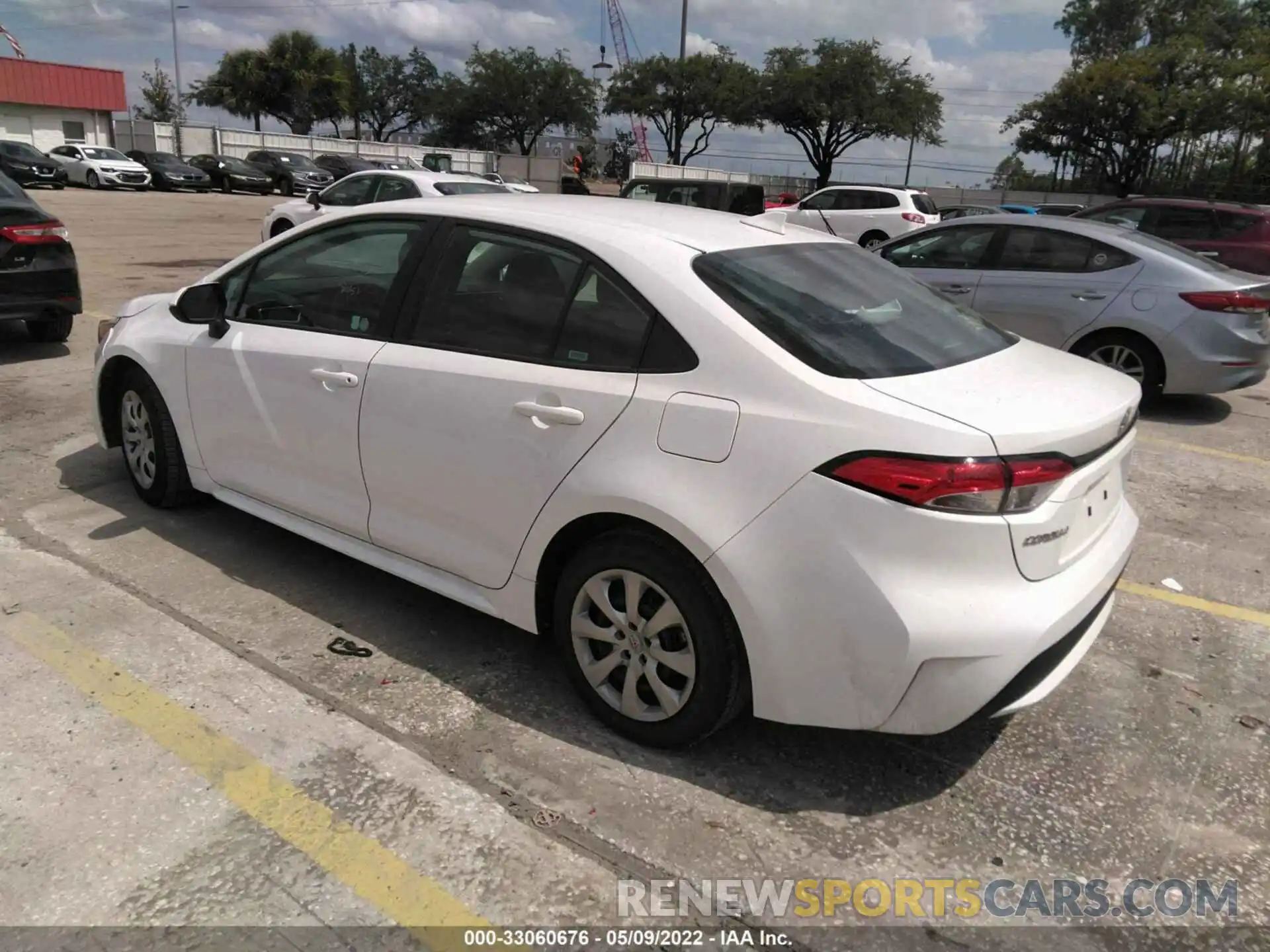 3 Photograph of a damaged car 5YFEPMAE1MP249194 TOYOTA COROLLA 2021