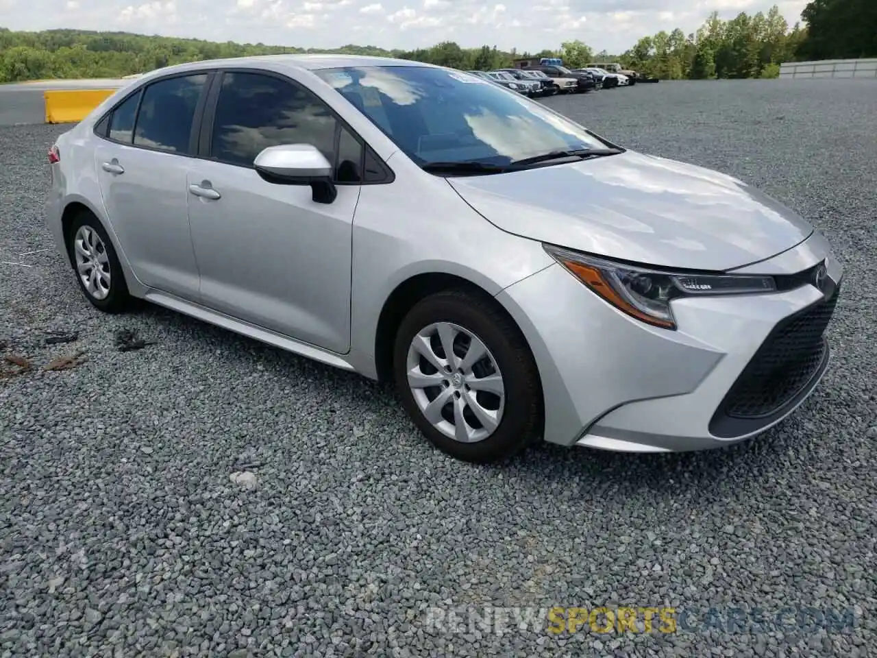 1 Photograph of a damaged car 5YFEPMAE1MP253276 TOYOTA COROLLA 2021