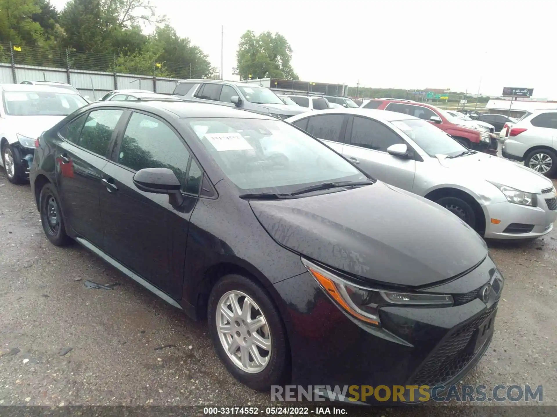 1 Photograph of a damaged car 5YFEPMAE1MP253617 TOYOTA COROLLA 2021