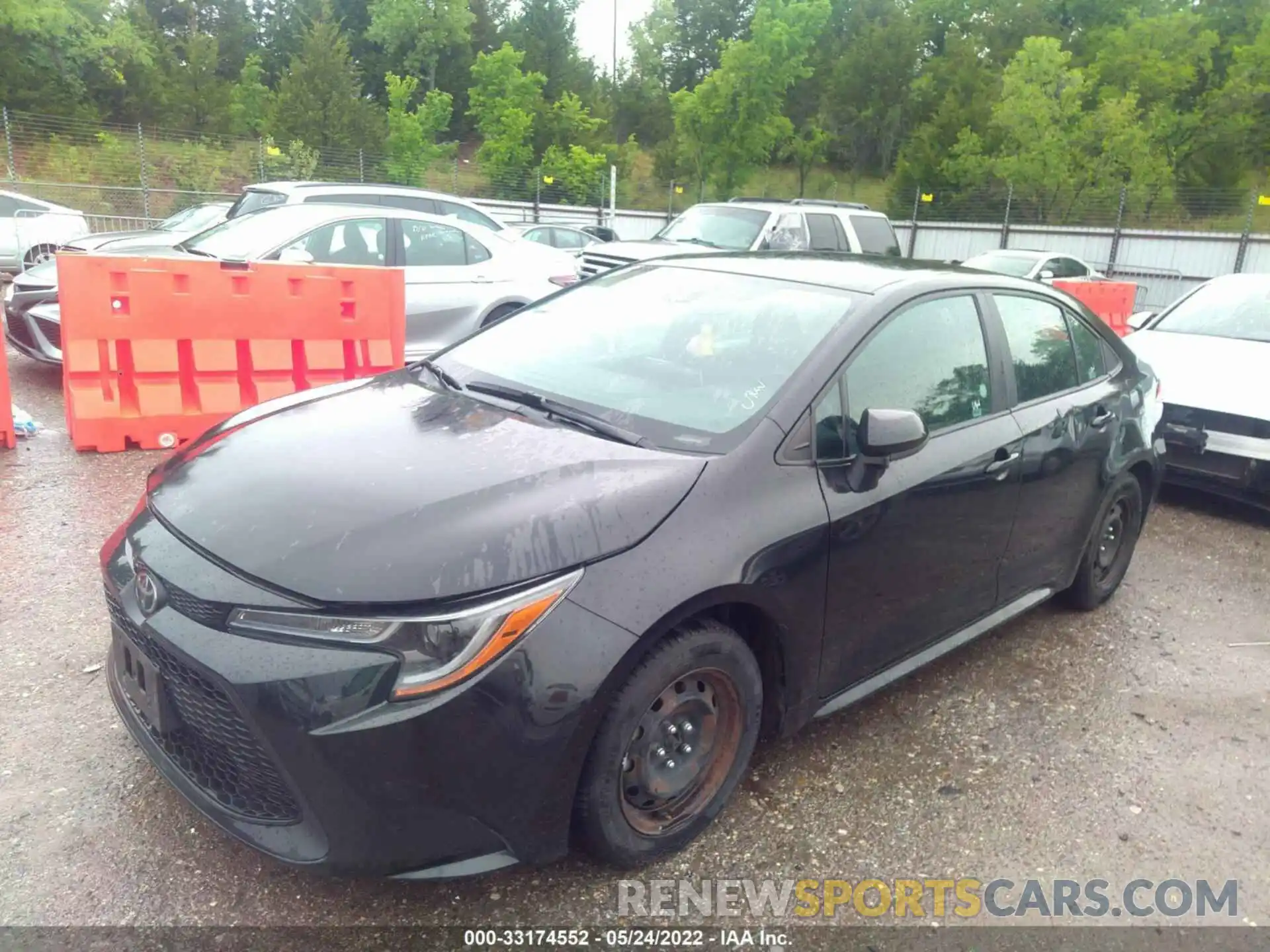 2 Photograph of a damaged car 5YFEPMAE1MP253617 TOYOTA COROLLA 2021