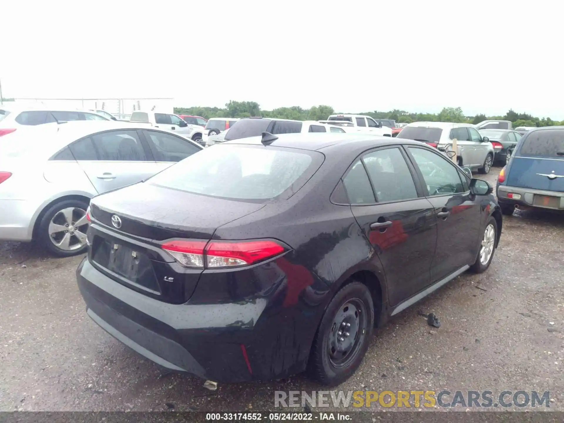 4 Photograph of a damaged car 5YFEPMAE1MP253617 TOYOTA COROLLA 2021