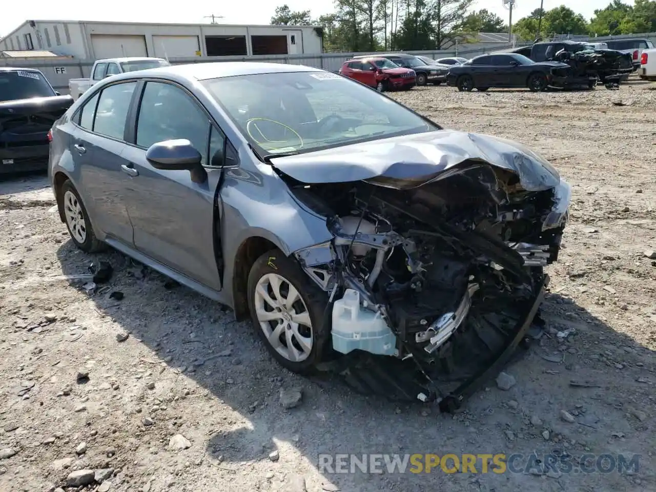 1 Photograph of a damaged car 5YFEPMAE1MP257151 TOYOTA COROLLA 2021