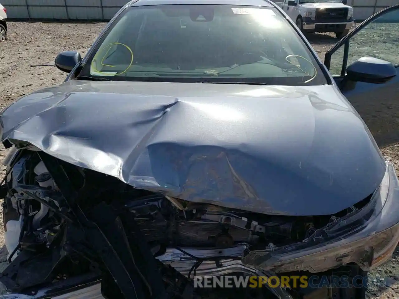 7 Photograph of a damaged car 5YFEPMAE1MP257151 TOYOTA COROLLA 2021