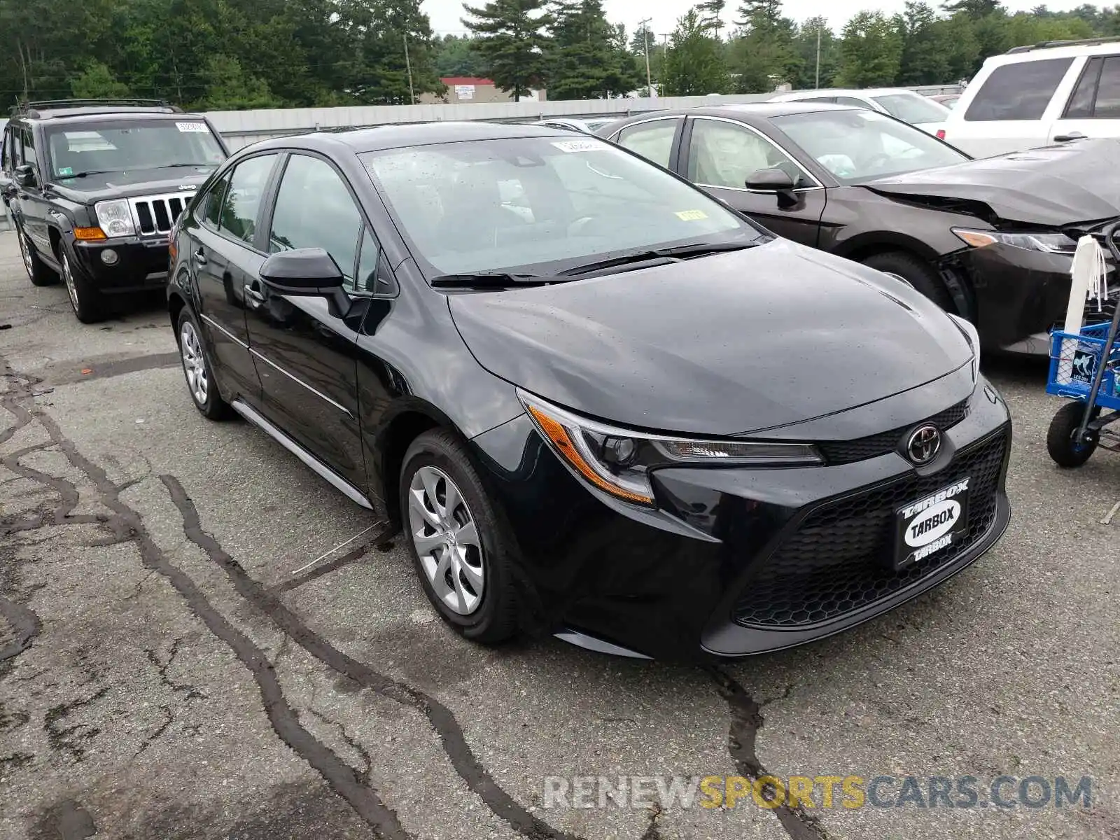 1 Photograph of a damaged car 5YFEPMAE1MP257327 TOYOTA COROLLA 2021