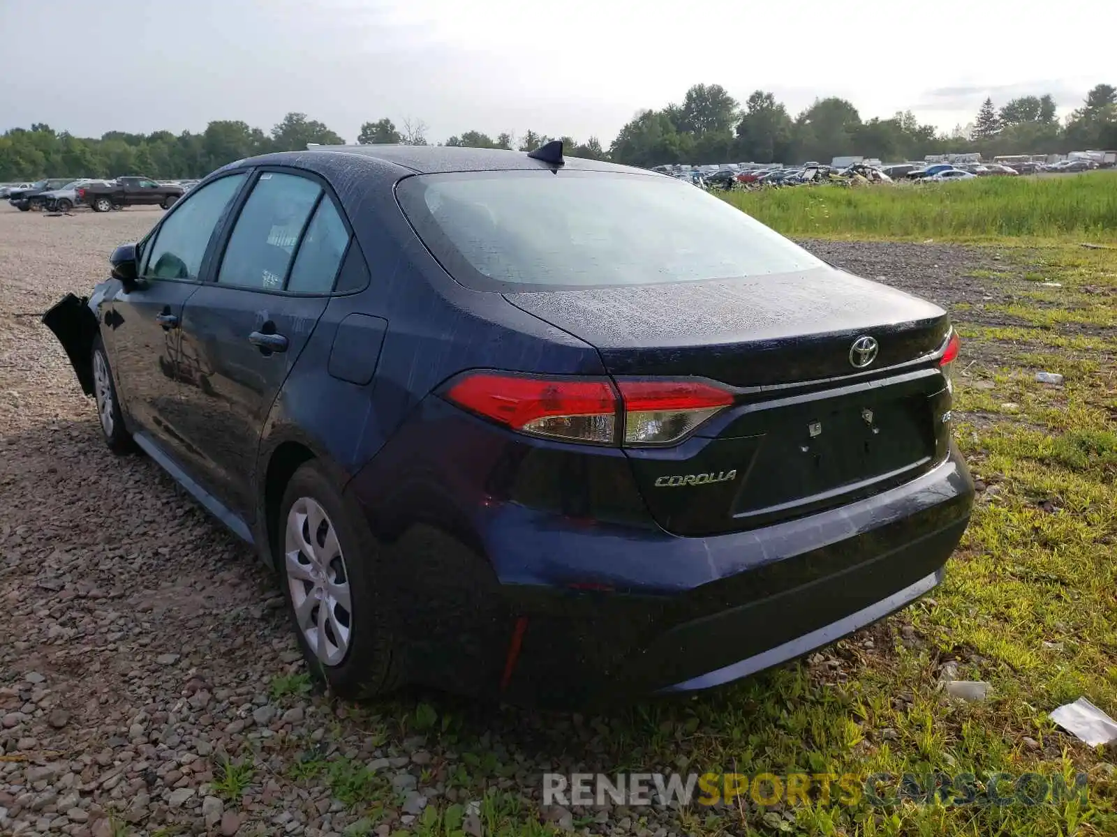 3 Photograph of a damaged car 5YFEPMAE1MP257456 TOYOTA COROLLA 2021