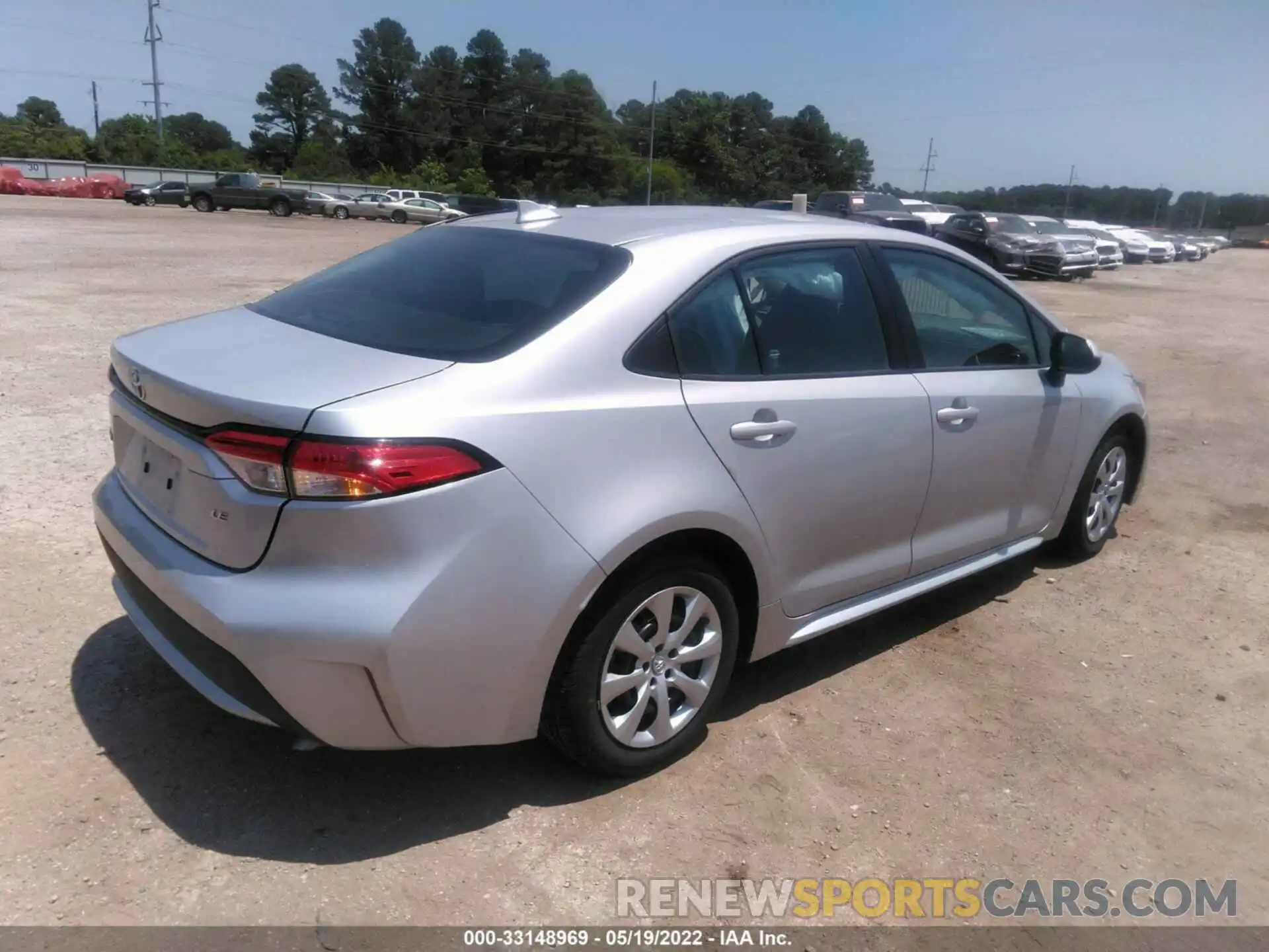 4 Photograph of a damaged car 5YFEPMAE1MP258381 TOYOTA COROLLA 2021