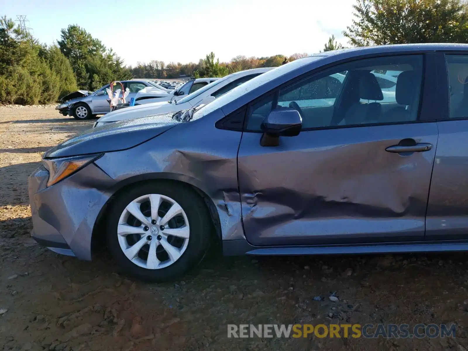 9 Photograph of a damaged car 5YFEPMAE1MP264293 TOYOTA COROLLA 2021