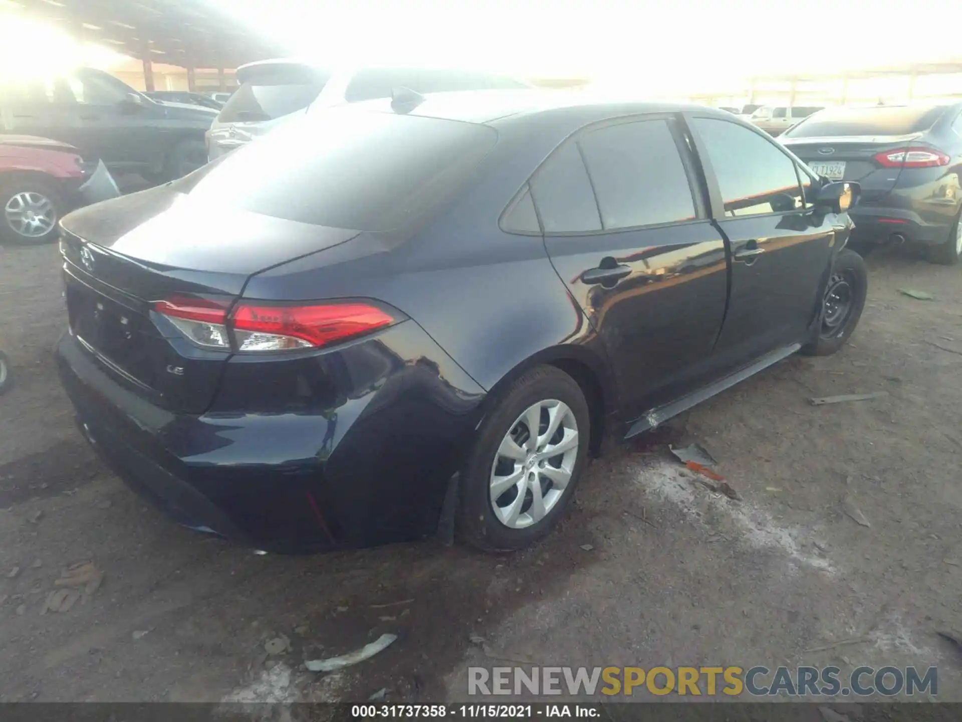 4 Photograph of a damaged car 5YFEPMAE1MP264407 TOYOTA COROLLA 2021