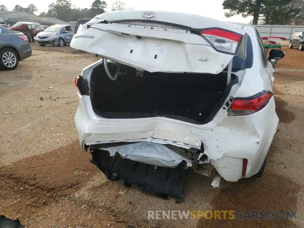 9 Photograph of a damaged car 5YFEPMAE1MP264648 TOYOTA COROLLA 2021