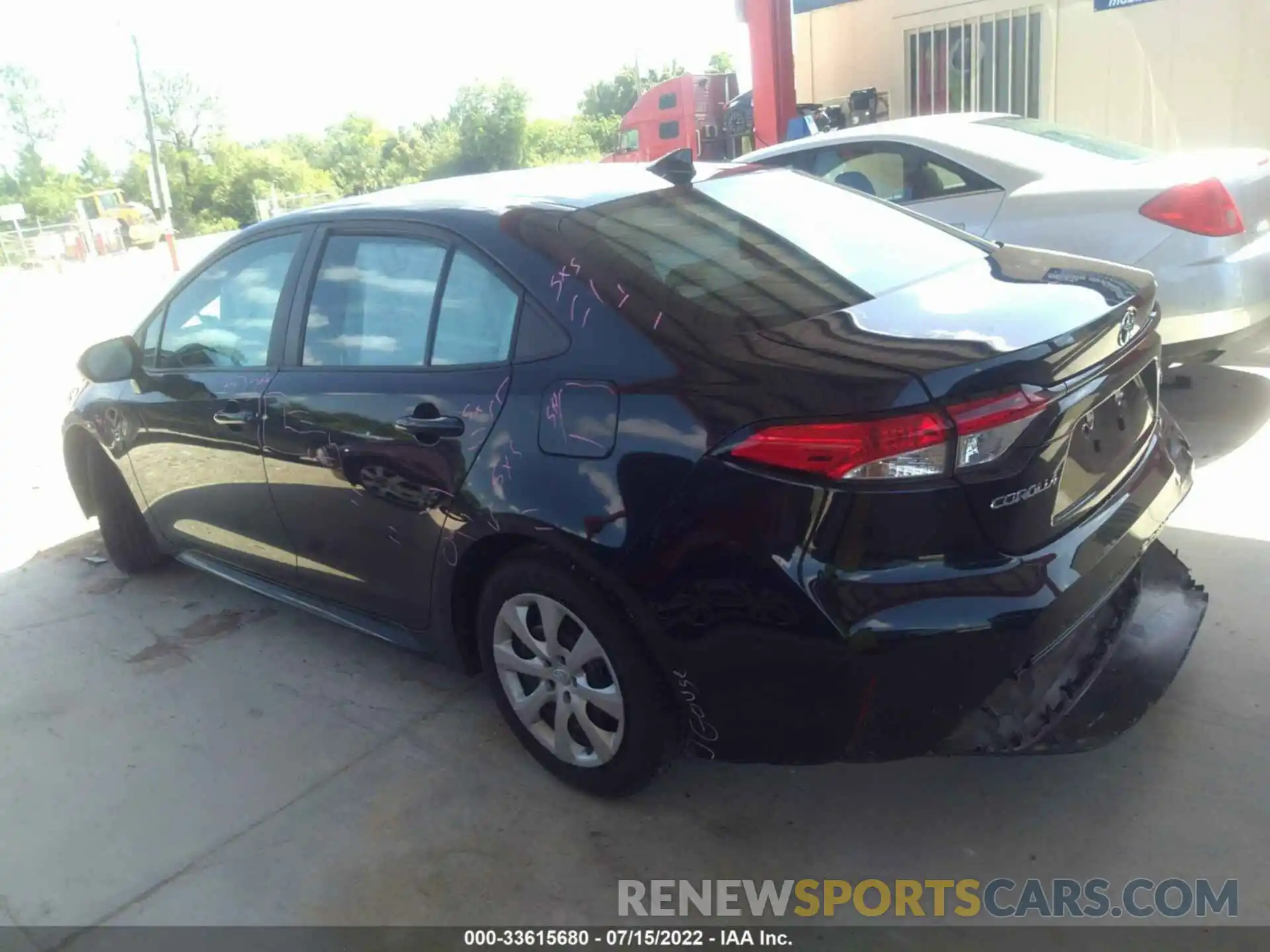 3 Photograph of a damaged car 5YFEPMAE1MP267145 TOYOTA COROLLA 2021