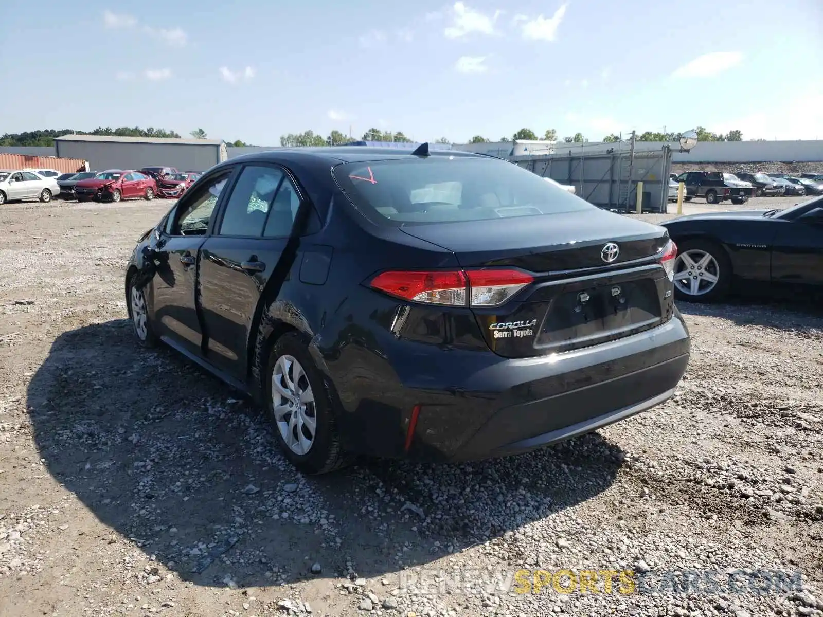 3 Photograph of a damaged car 5YFEPMAE1MP267212 TOYOTA COROLLA 2021