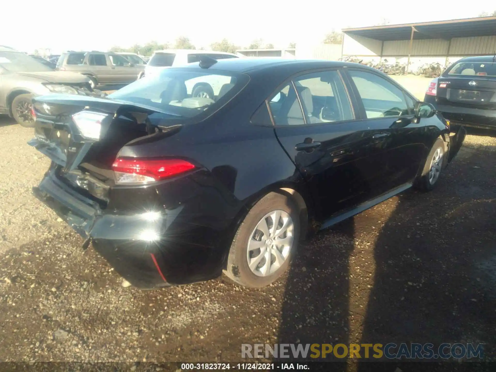 4 Photograph of a damaged car 5YFEPMAE1MP267288 TOYOTA COROLLA 2021