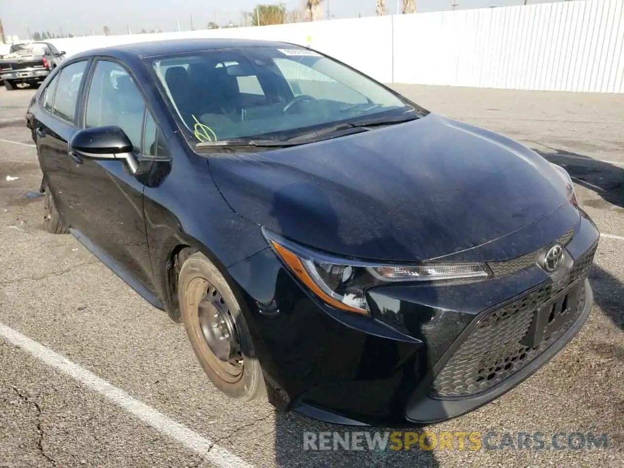 1 Photograph of a damaged car 5YFEPMAE1MP267548 TOYOTA COROLLA 2021