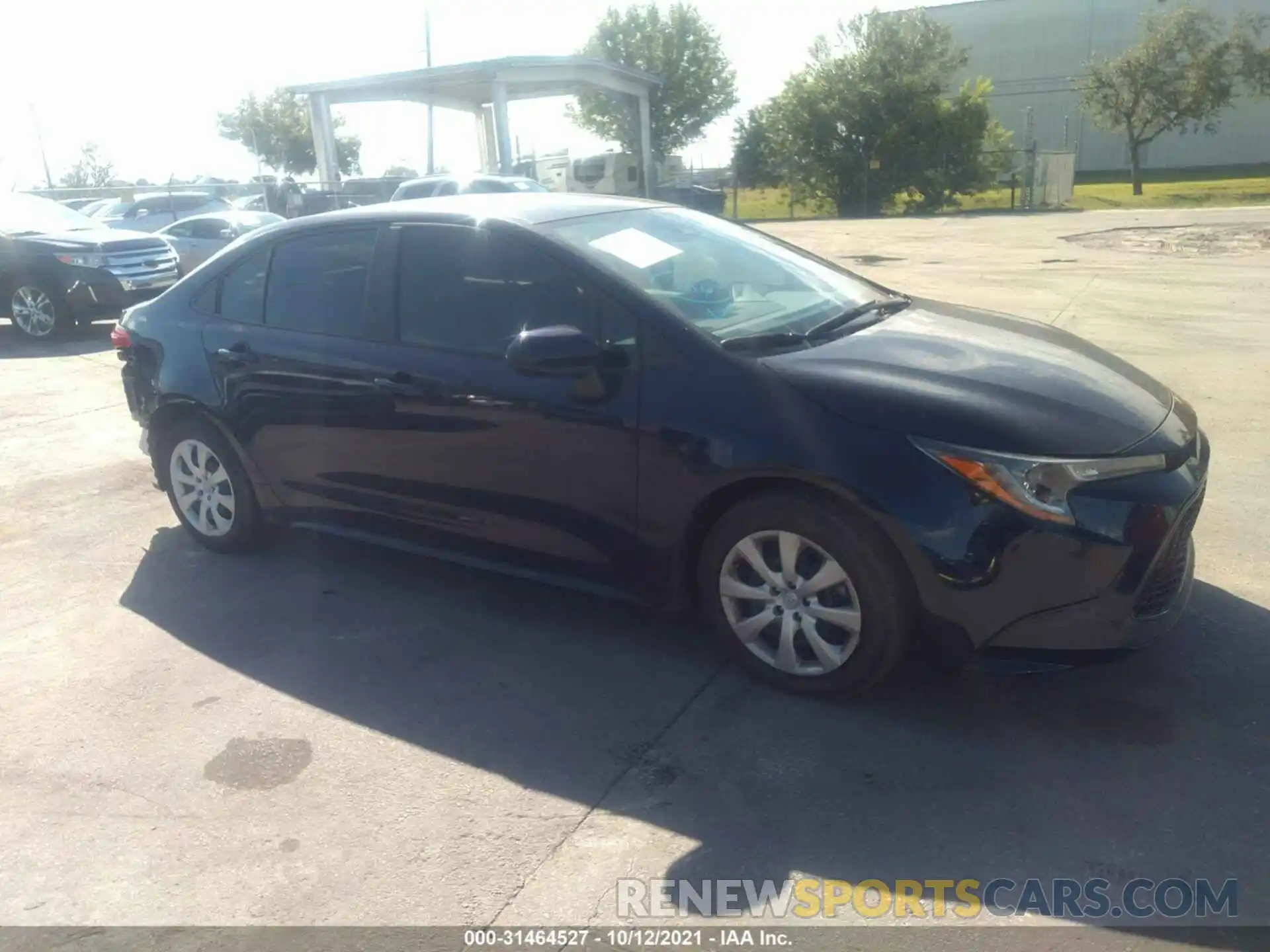 1 Photograph of a damaged car 5YFEPMAE1MP267601 TOYOTA COROLLA 2021