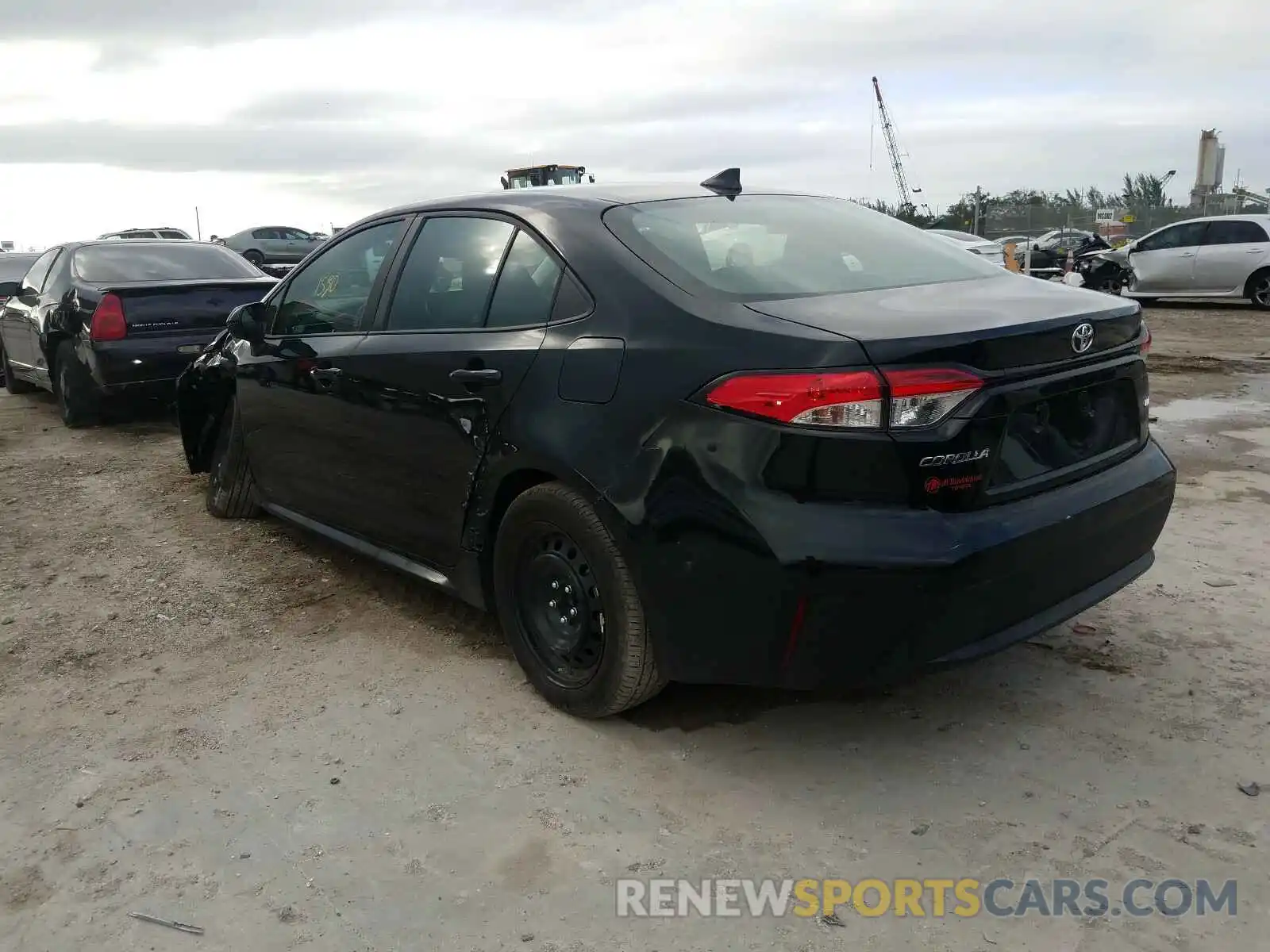 3 Photograph of a damaged car 5YFEPMAE2MP149458 TOYOTA COROLLA 2021