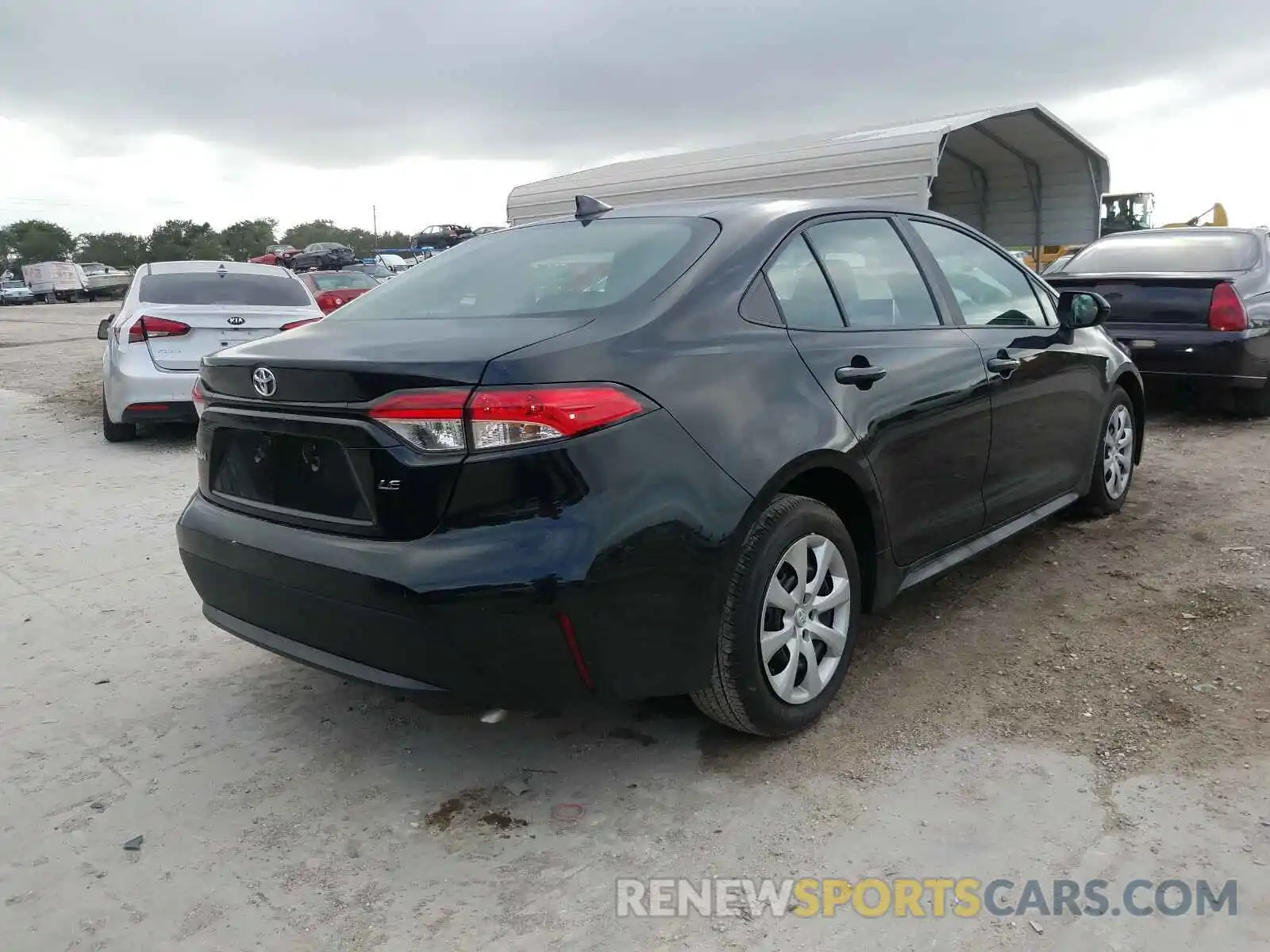 4 Photograph of a damaged car 5YFEPMAE2MP149458 TOYOTA COROLLA 2021