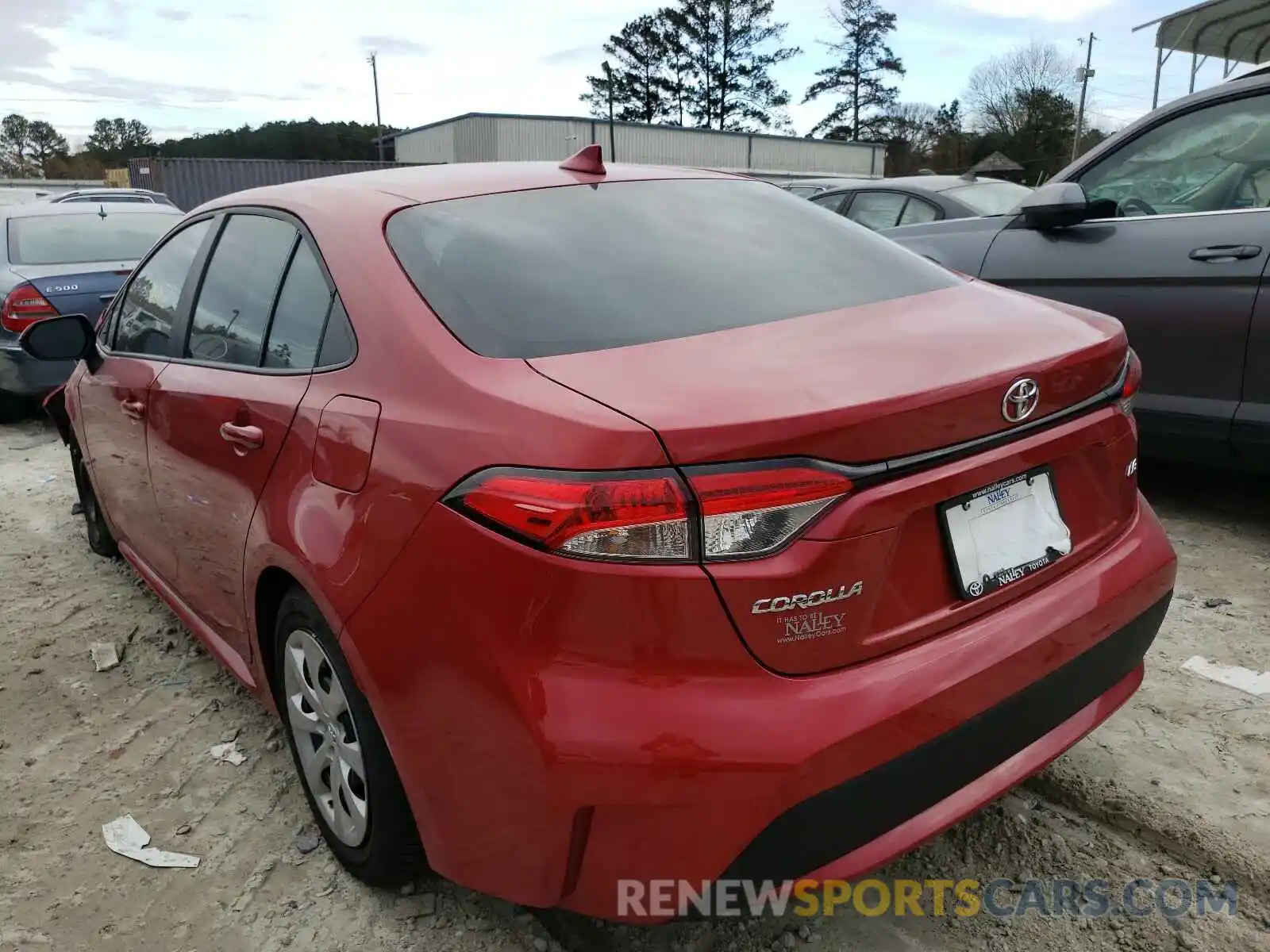 3 Photograph of a damaged car 5YFEPMAE2MP150206 TOYOTA COROLLA 2021