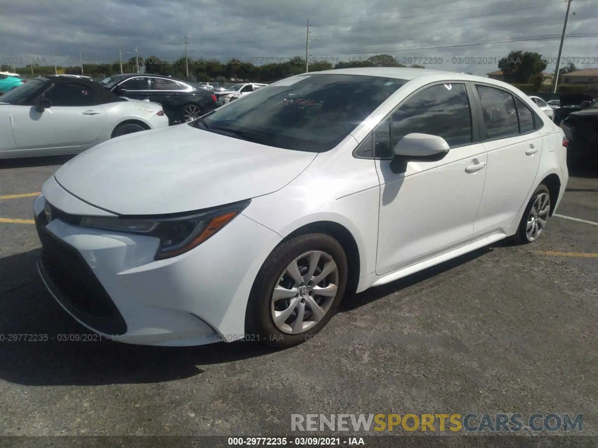 2 Photograph of a damaged car 5YFEPMAE2MP151498 TOYOTA COROLLA 2021