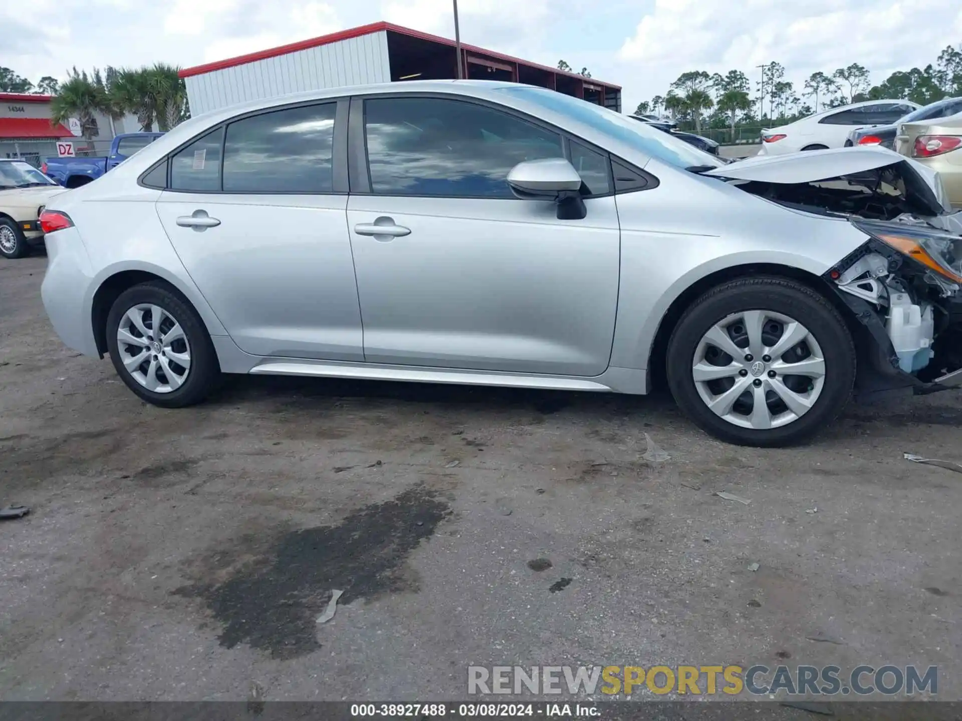 13 Photograph of a damaged car 5YFEPMAE2MP152666 TOYOTA COROLLA 2021