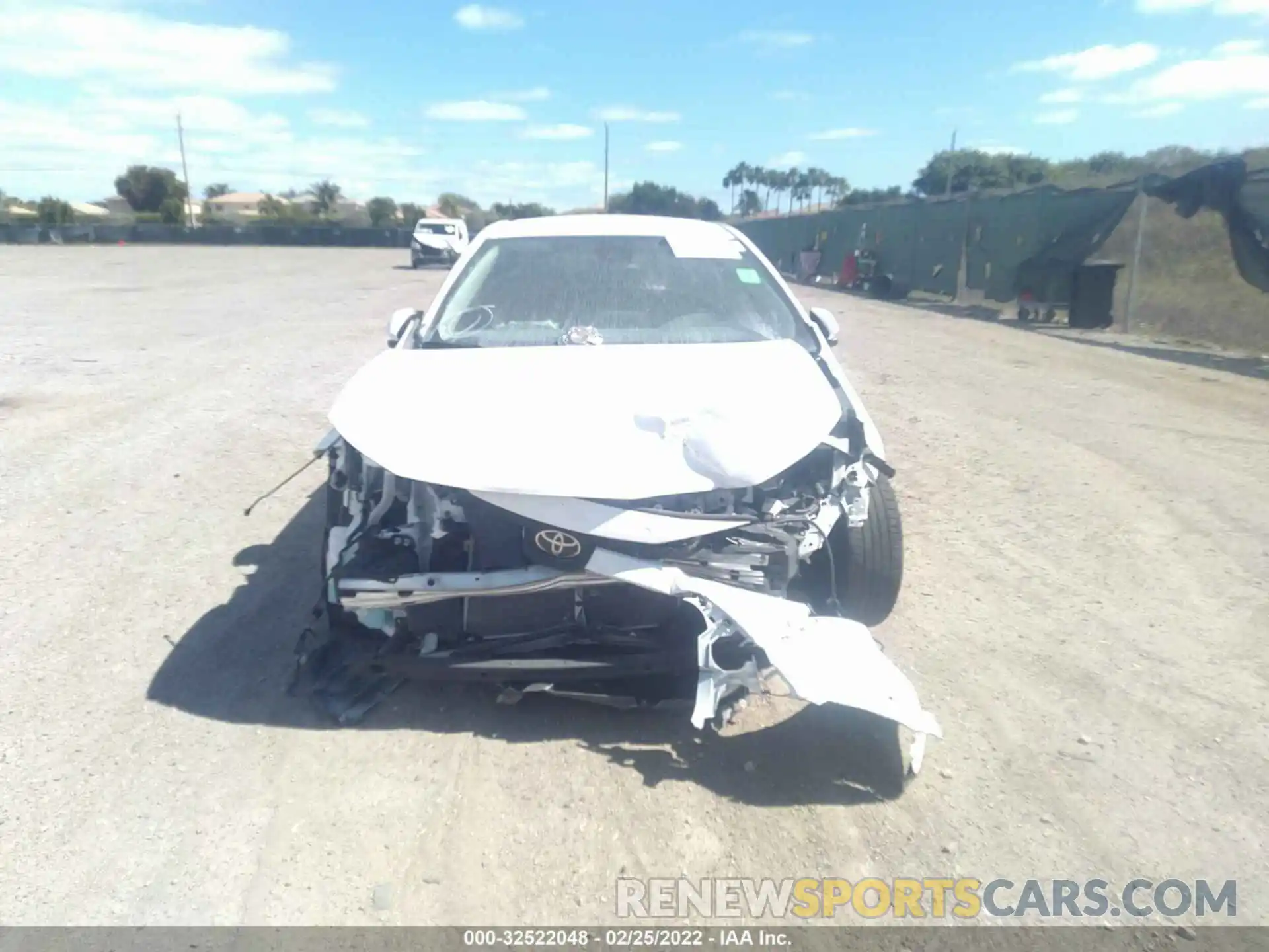 6 Photograph of a damaged car 5YFEPMAE2MP152733 TOYOTA COROLLA 2021