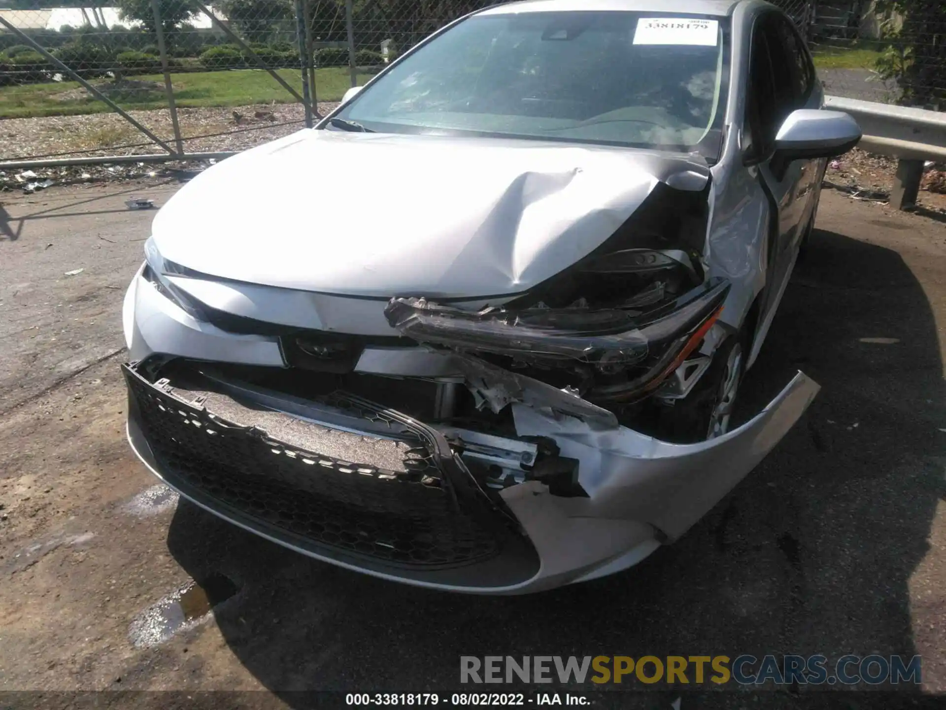 6 Photograph of a damaged car 5YFEPMAE2MP156006 TOYOTA COROLLA 2021