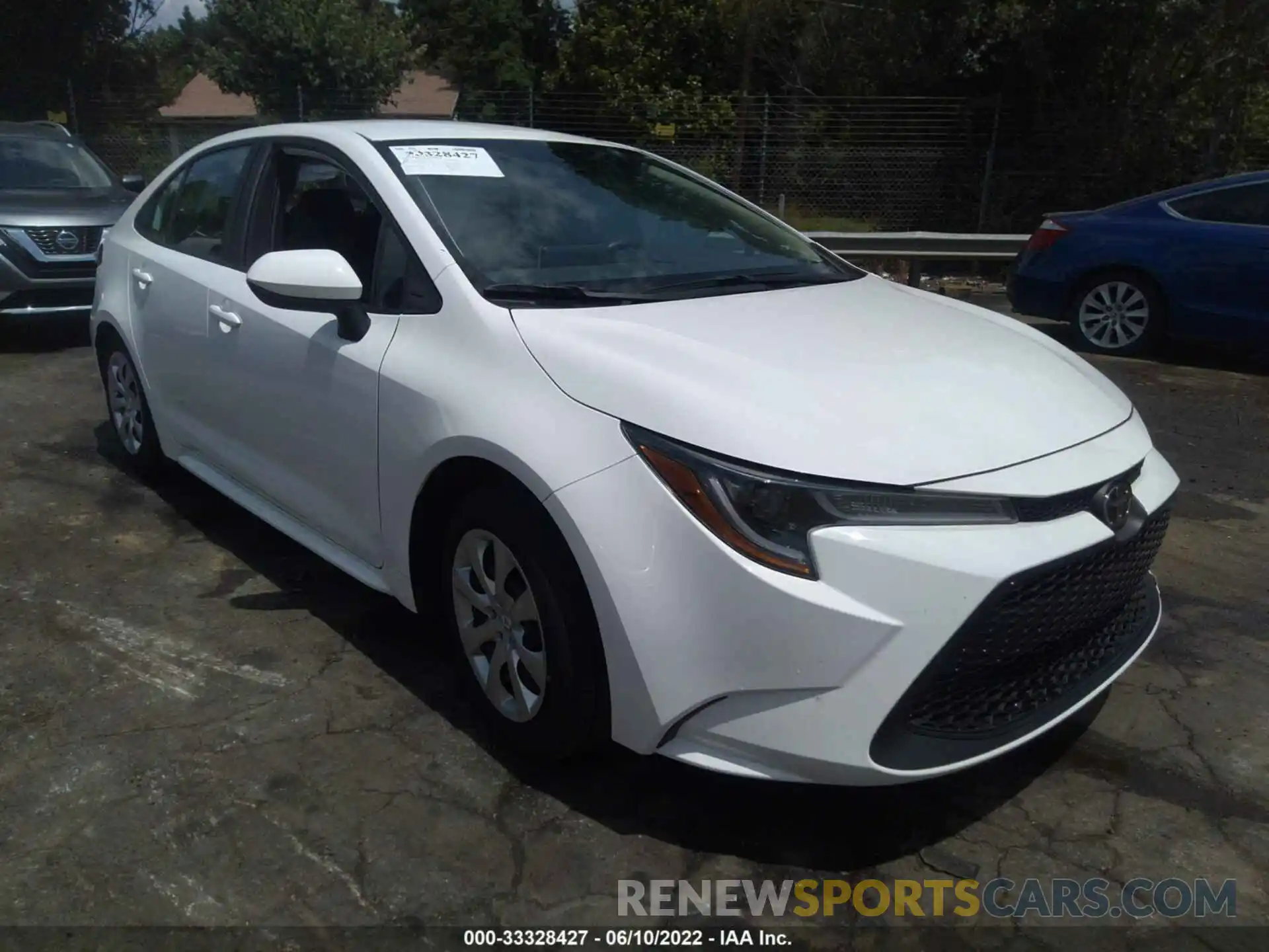 1 Photograph of a damaged car 5YFEPMAE2MP156393 TOYOTA COROLLA 2021